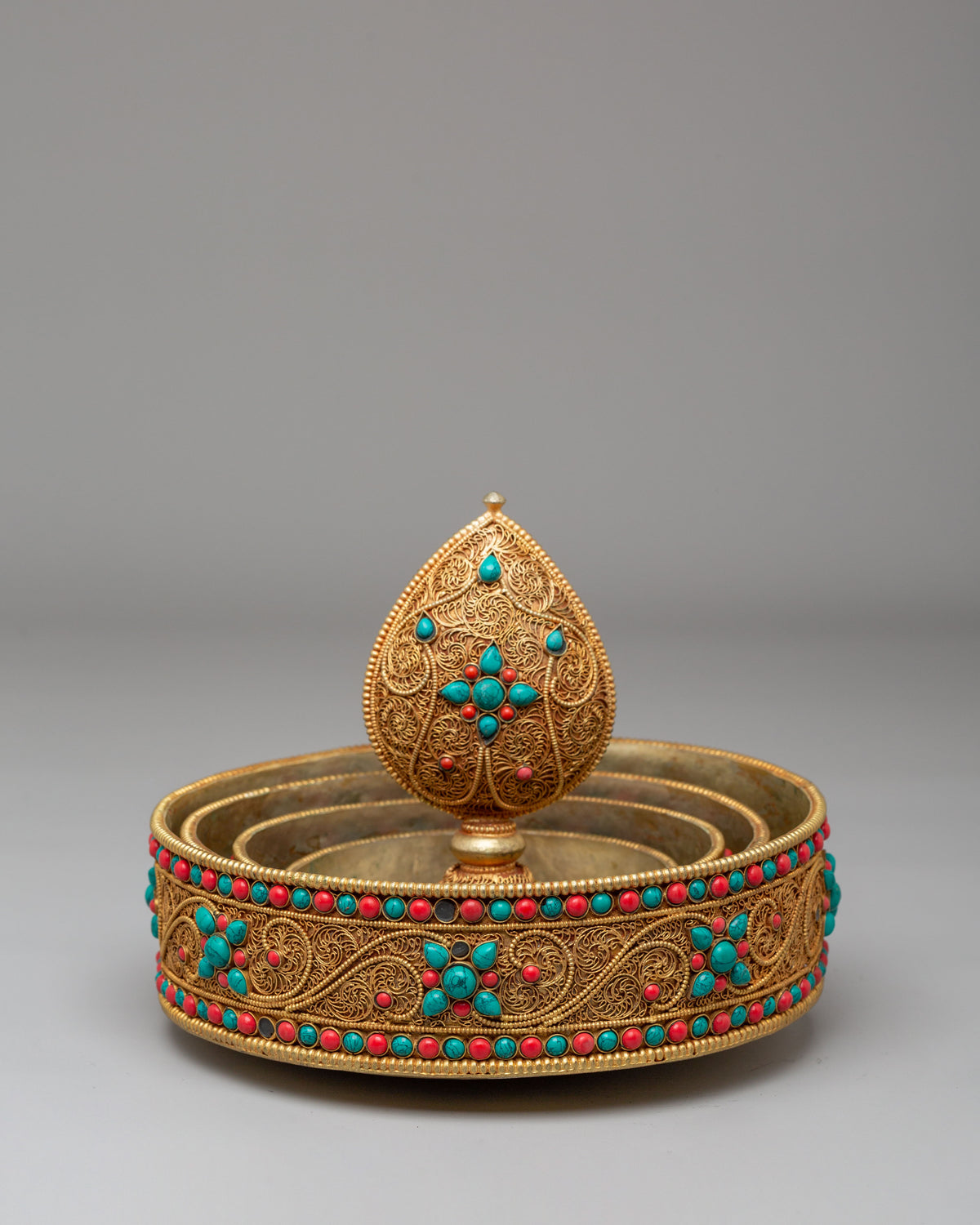 Buddhist Ritual Offering Set Mandala | Meditation & Spiritual Practices