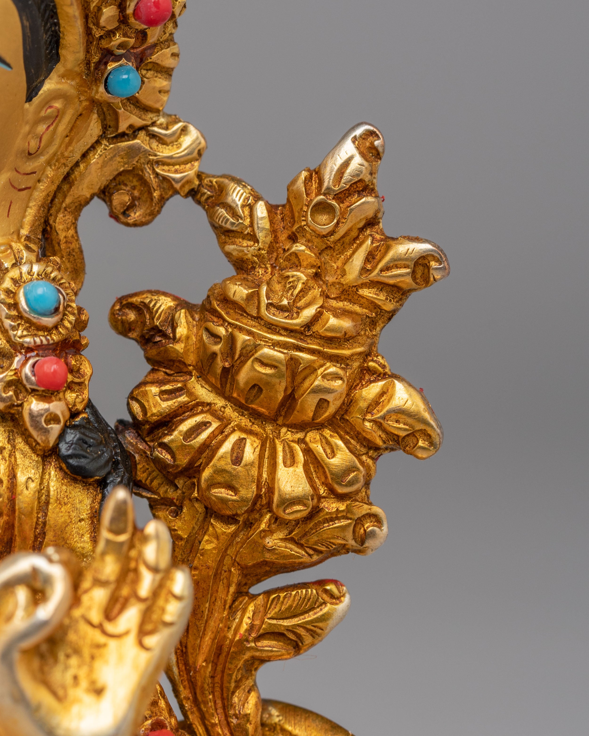 Spiritual Manjushri Bodhisattva Statue | Meditation and Altar Decor
