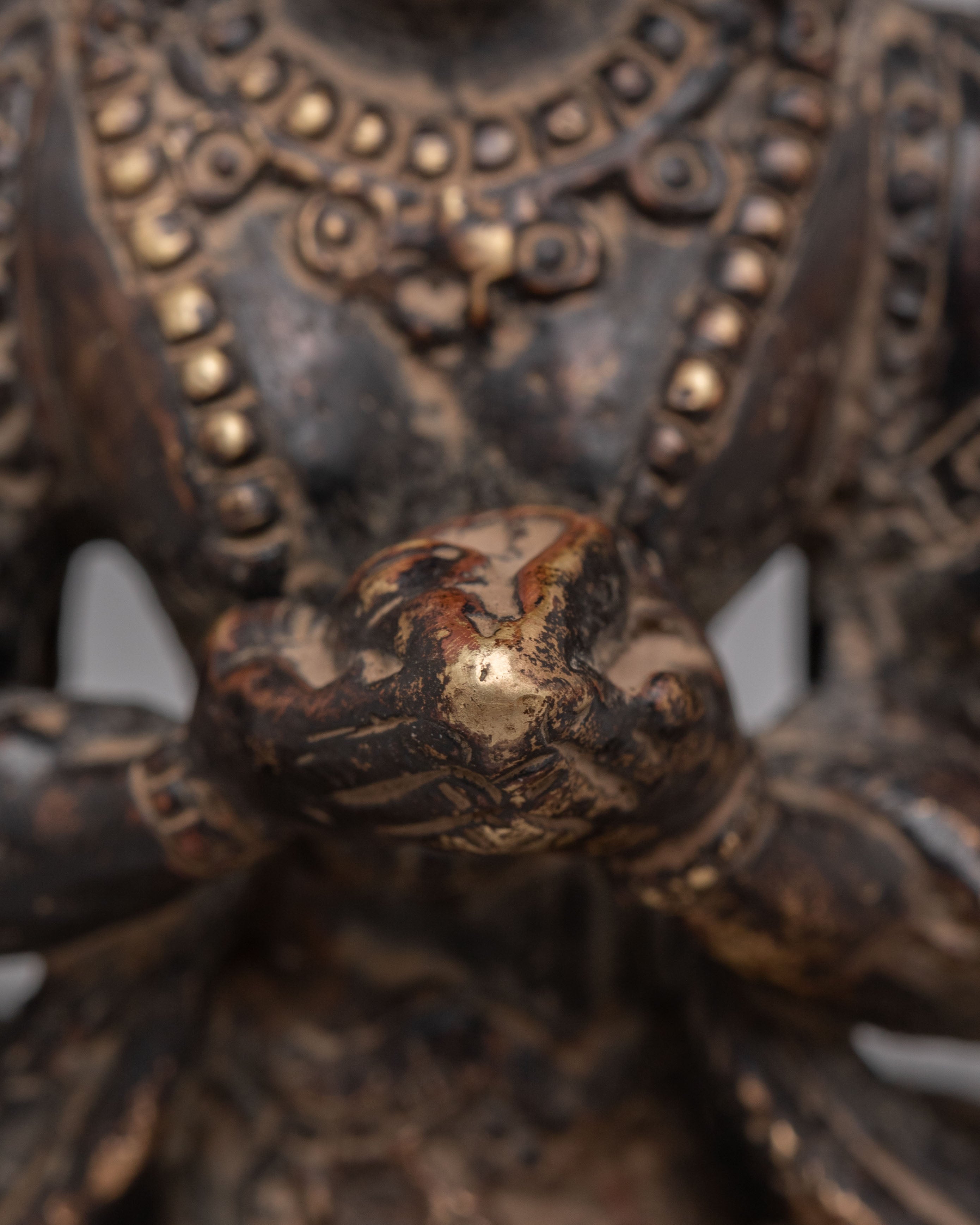 Nagkanya Deity Figurine | Copper Body with Antique Finishing