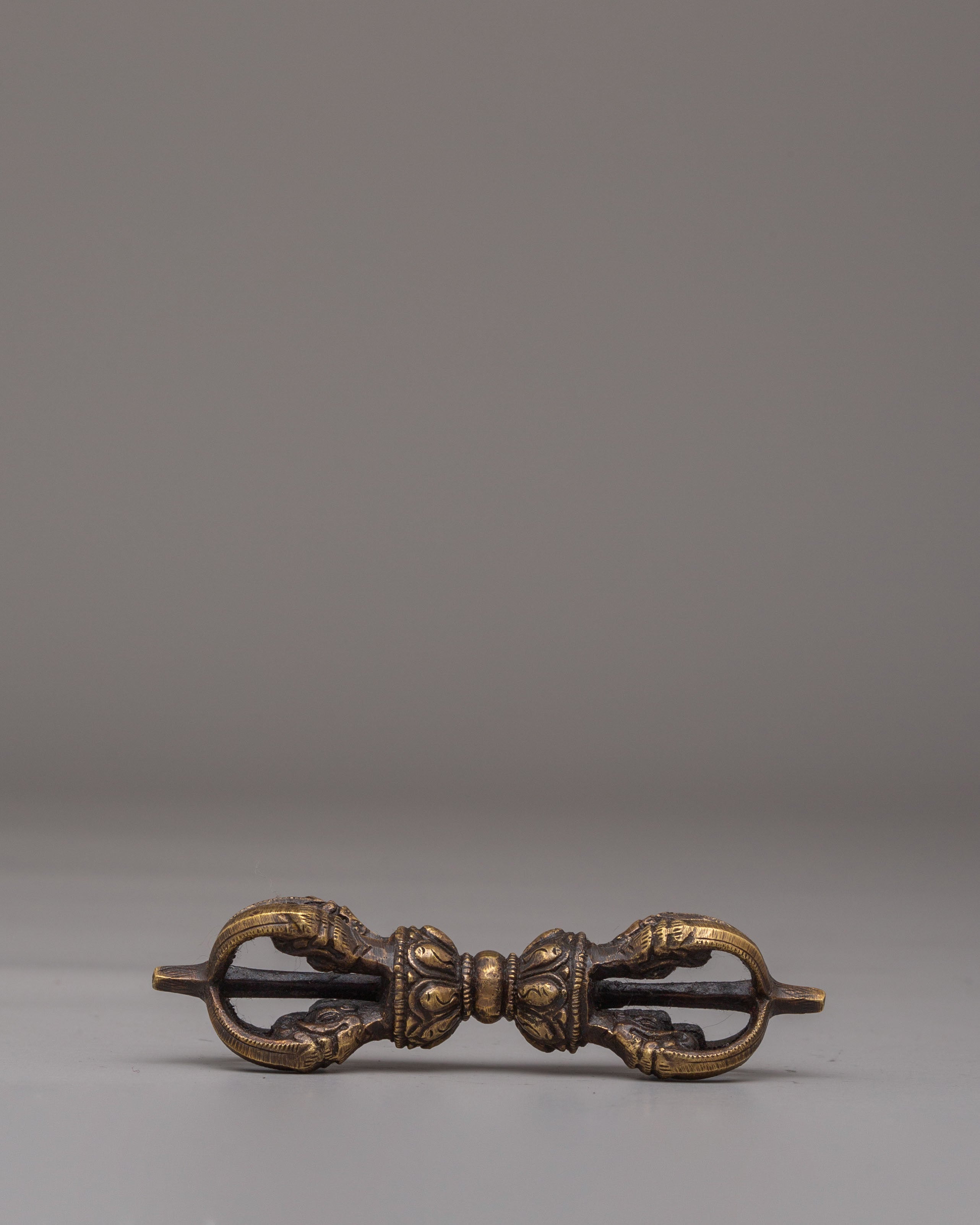 Handcrafted Buddhist Vajra and Bell Set | Tibetan Ritual Tools for Meditation and Altar Use