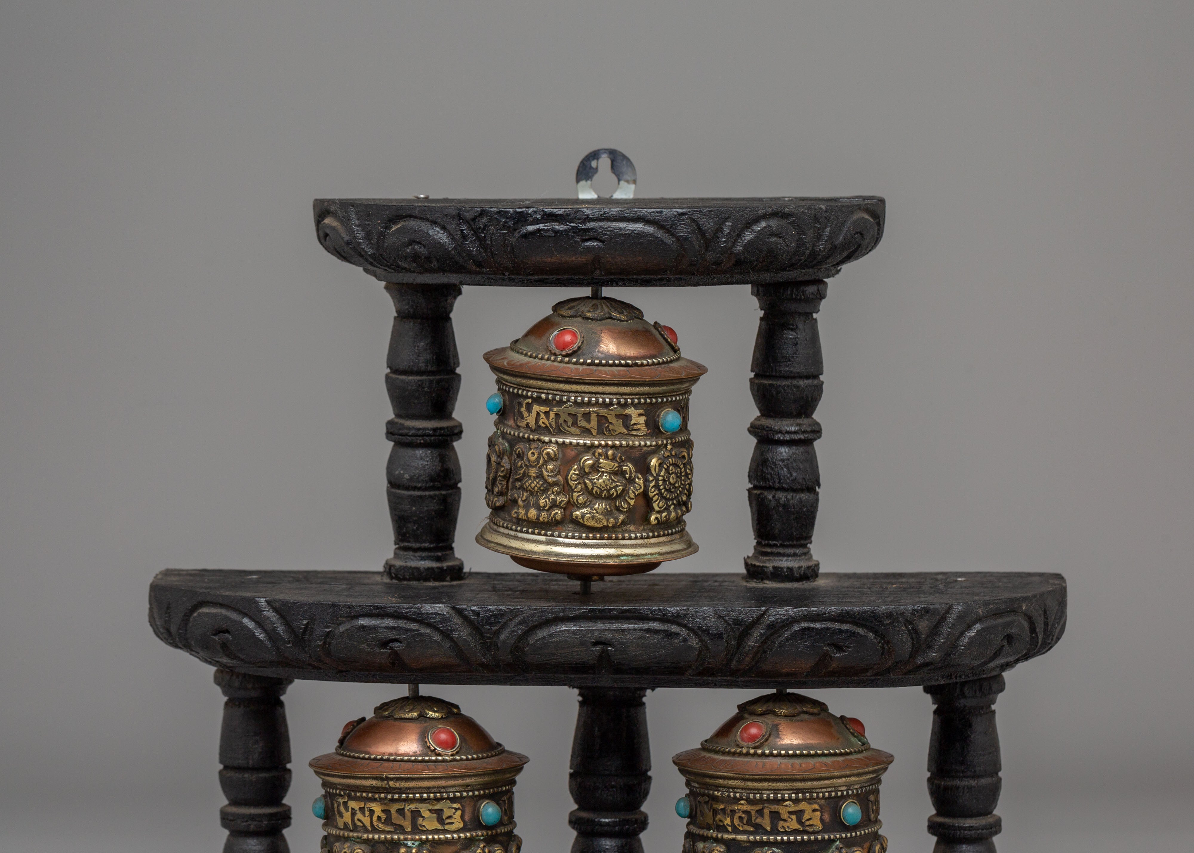 Himalayan Ritual Prayer Wheel | Mantra Wheel for Meditation