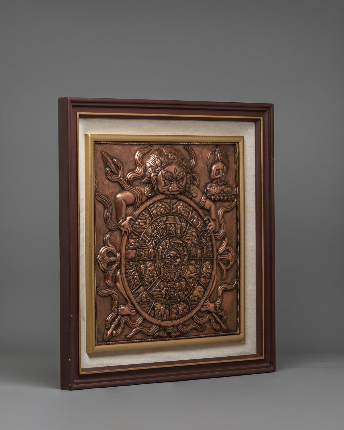 Handcrafted Wheel Of Life Wall Hanging | Symbol Of Impermanence