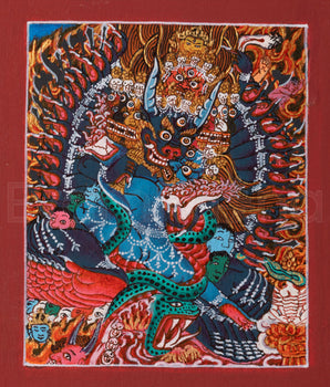 Yamantaka Thangka Locket