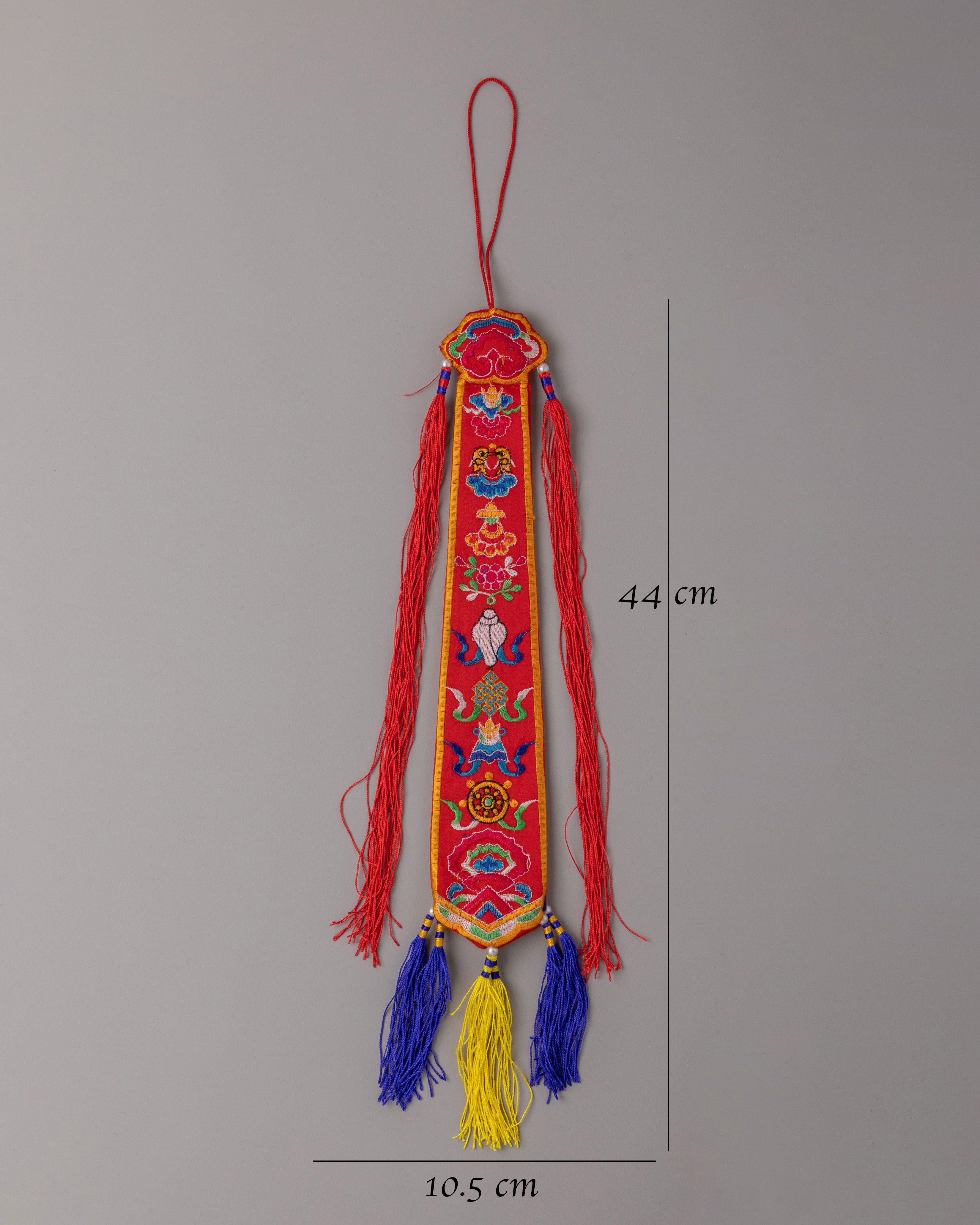 Ritual Drum Tail | Tibetan Buddhist Drum Ornament