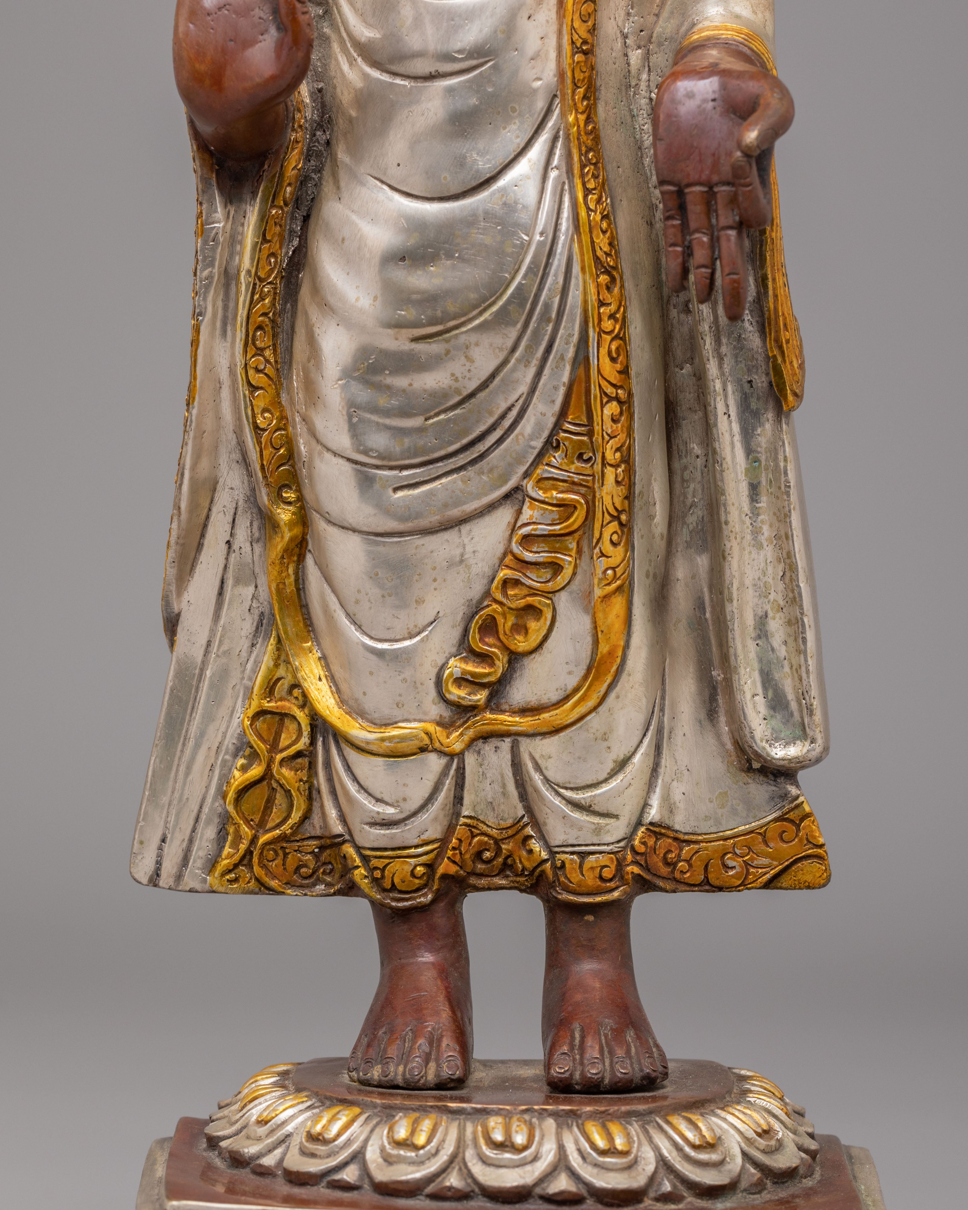 Lamp Bearer dipankara Buddha Statue  | Tibetan Gelug Master Tsongkhapa