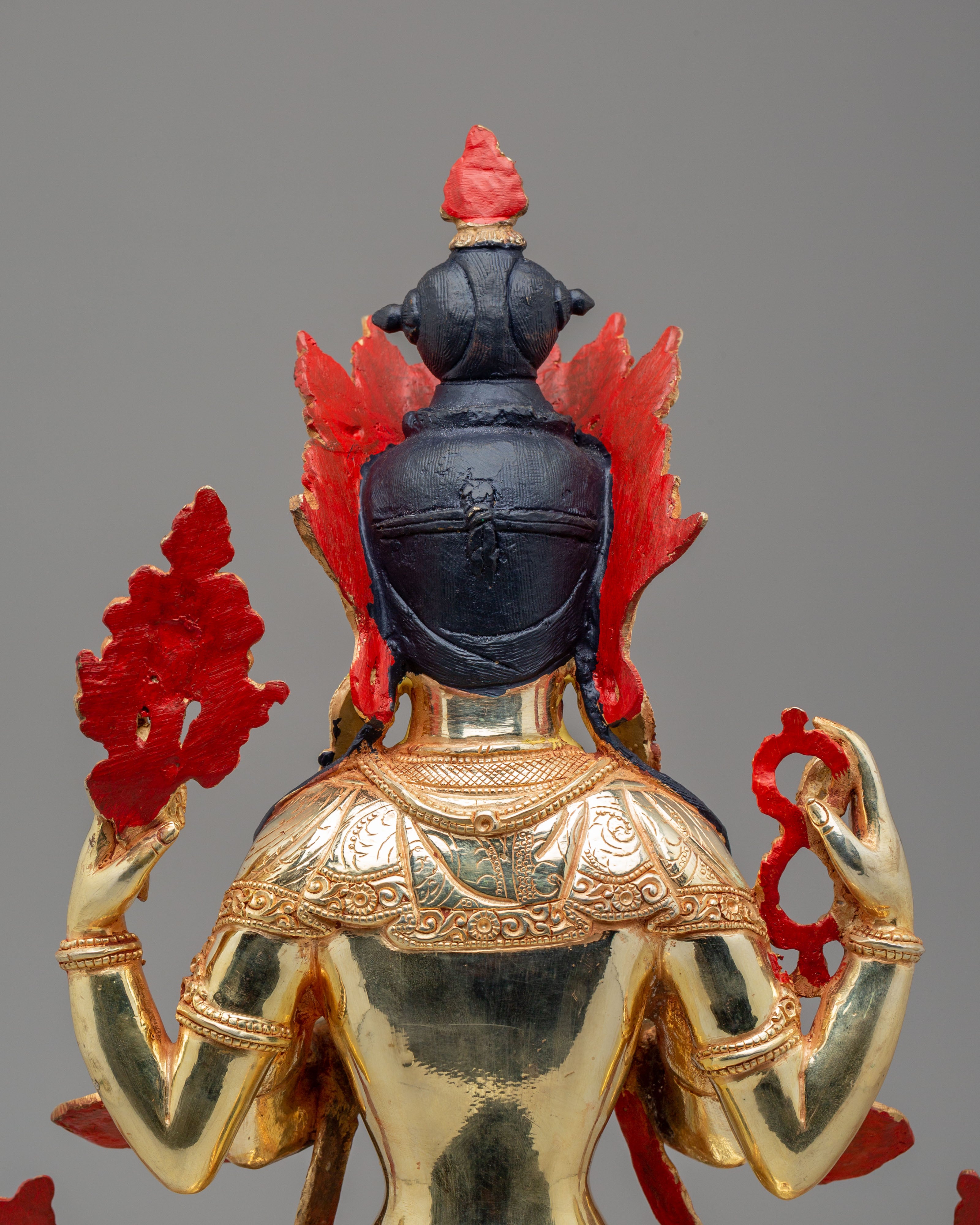 Spiritual Avalokiteshvara Chenrezig Statue | Compassion Deity Figurine