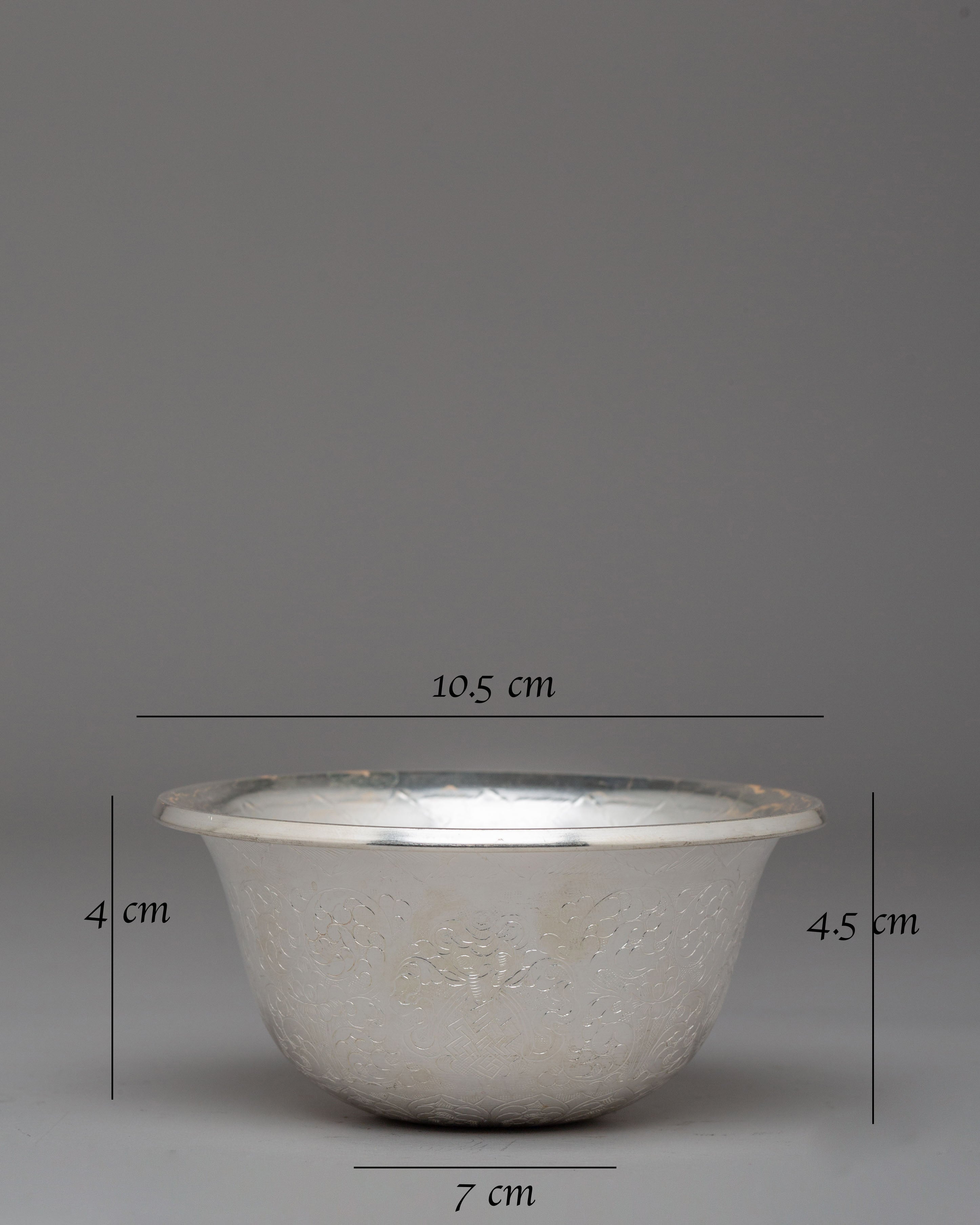 Traditional Altar Offering Bowls Set | Tibetan Meditation Set