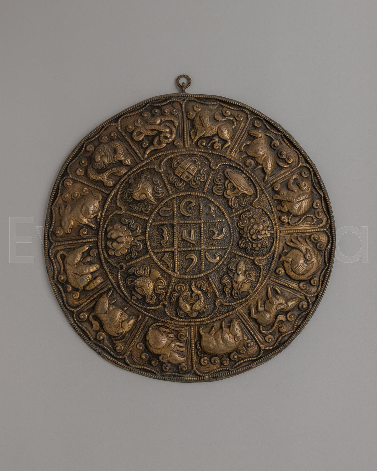 Buddhist Calendar Wall Hanging 