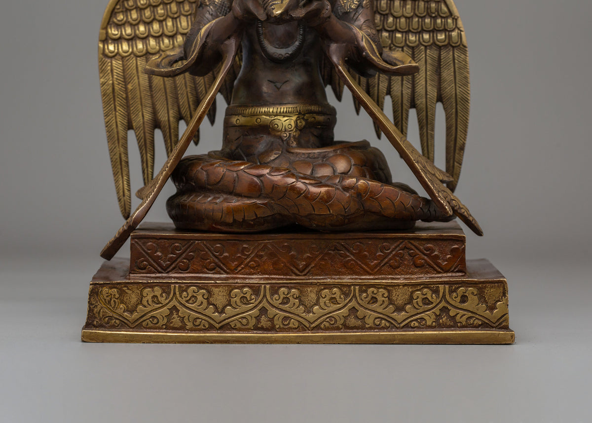 Traditional Nagkanya Statue | Handmade Brass Snake Goddess Figurine