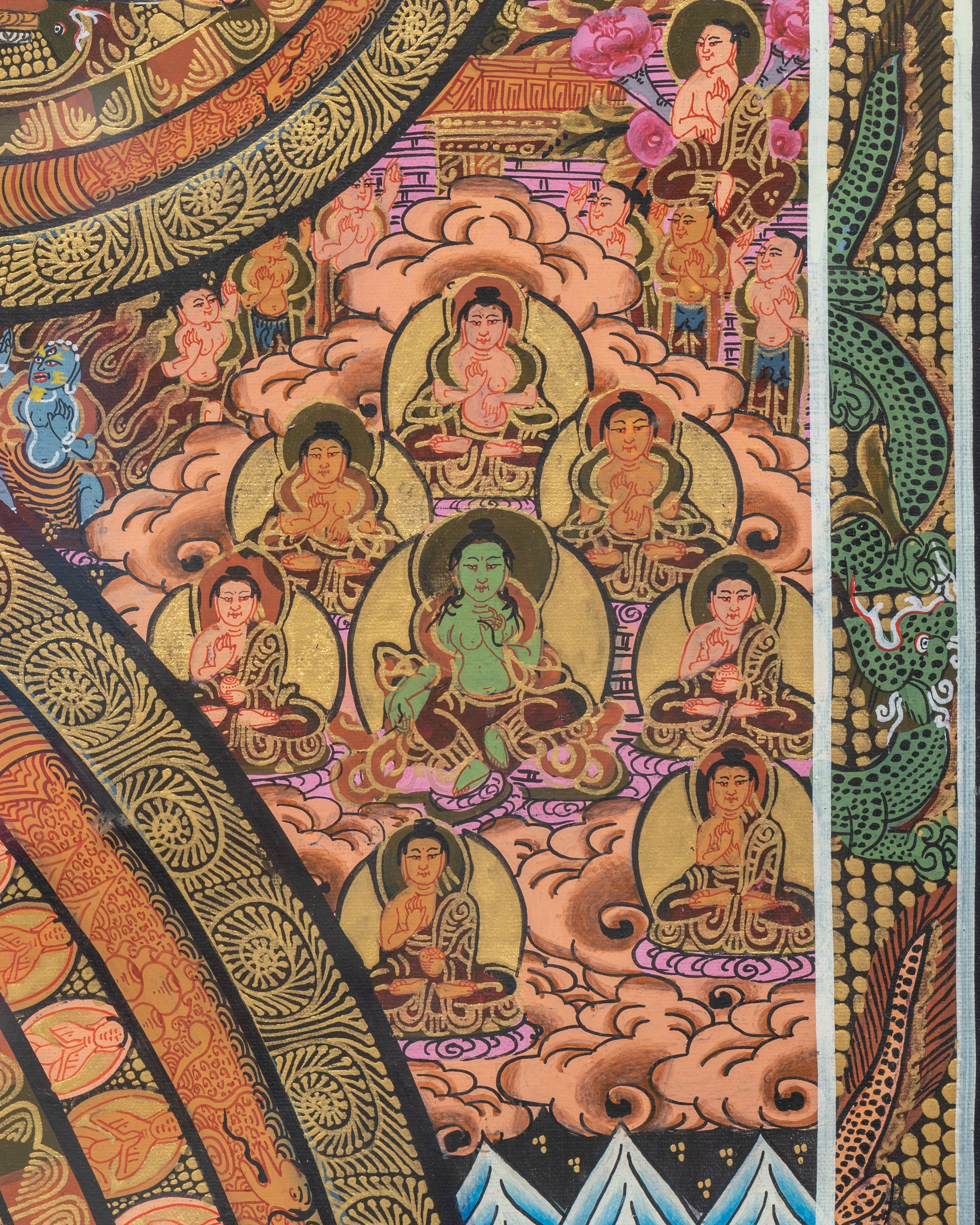 Decorative Mandala Wall Hanging | A Sacred Art Piece for Spiritual Spaces