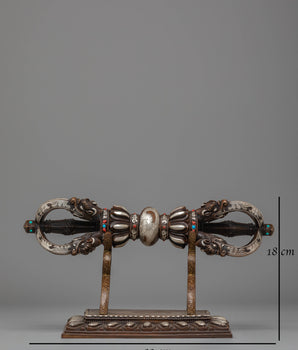 Himalayan Spiritual Vajra Artifact | Tibetan Ritual Vajra