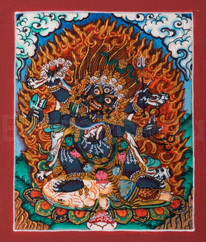  Mahakala Thangka Locket