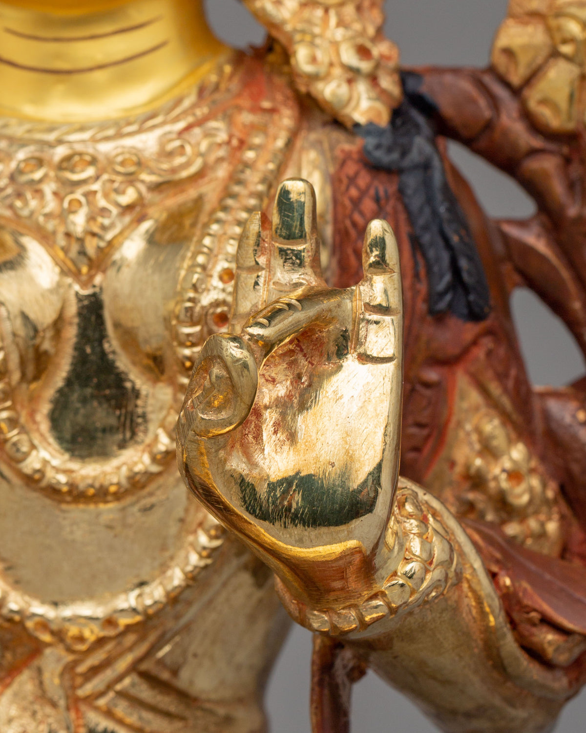 Tibetan Green Tara Goddess Statue | Spiritual Home Decor