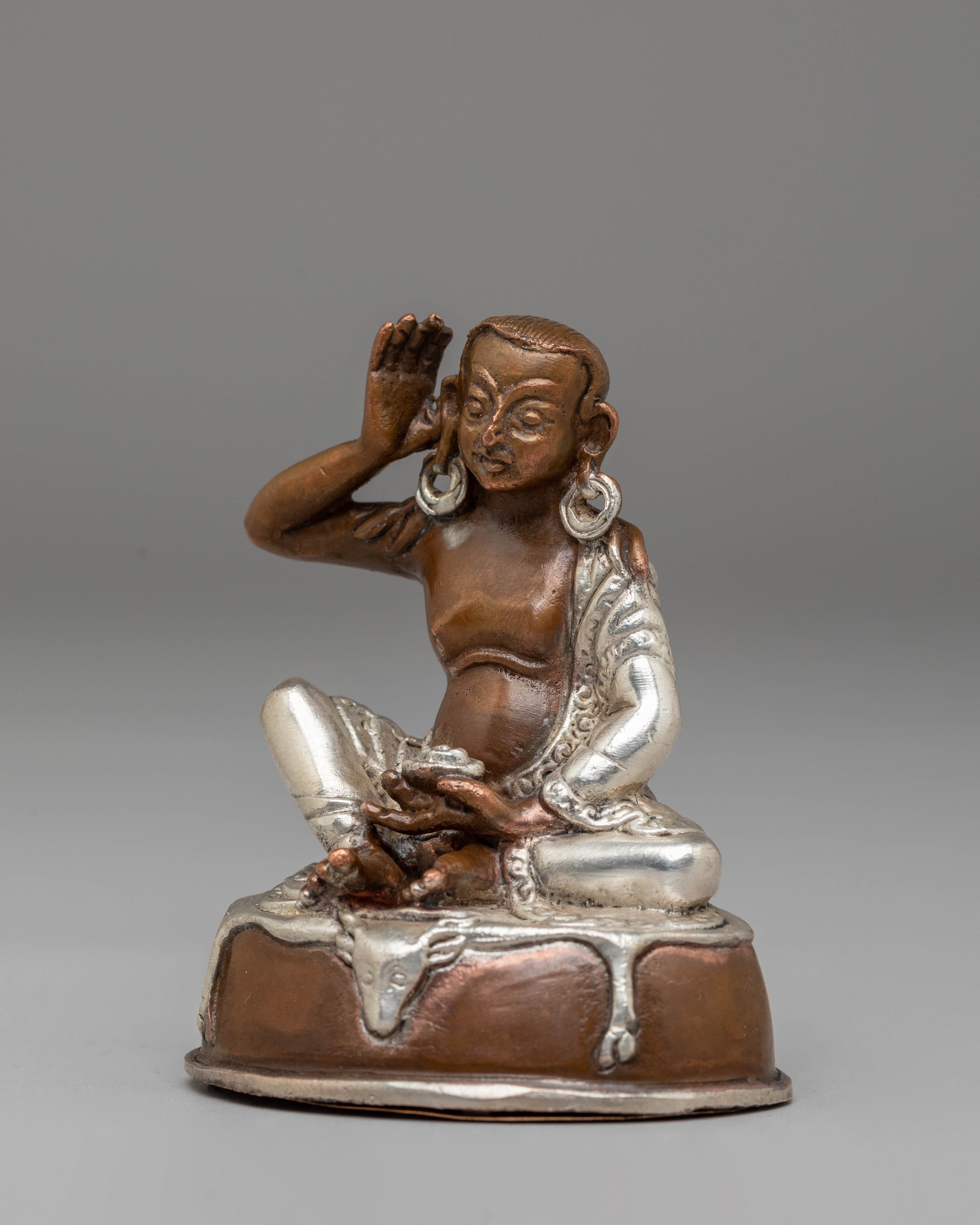 Buddhist Milarepa Handmade Statue | Milarepa Statue for Altar