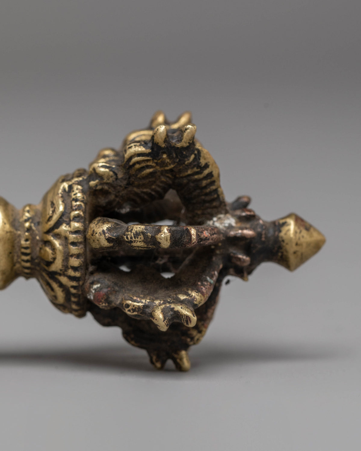 Buddhist Vajra Ritual Object | Antique Finish Dorje