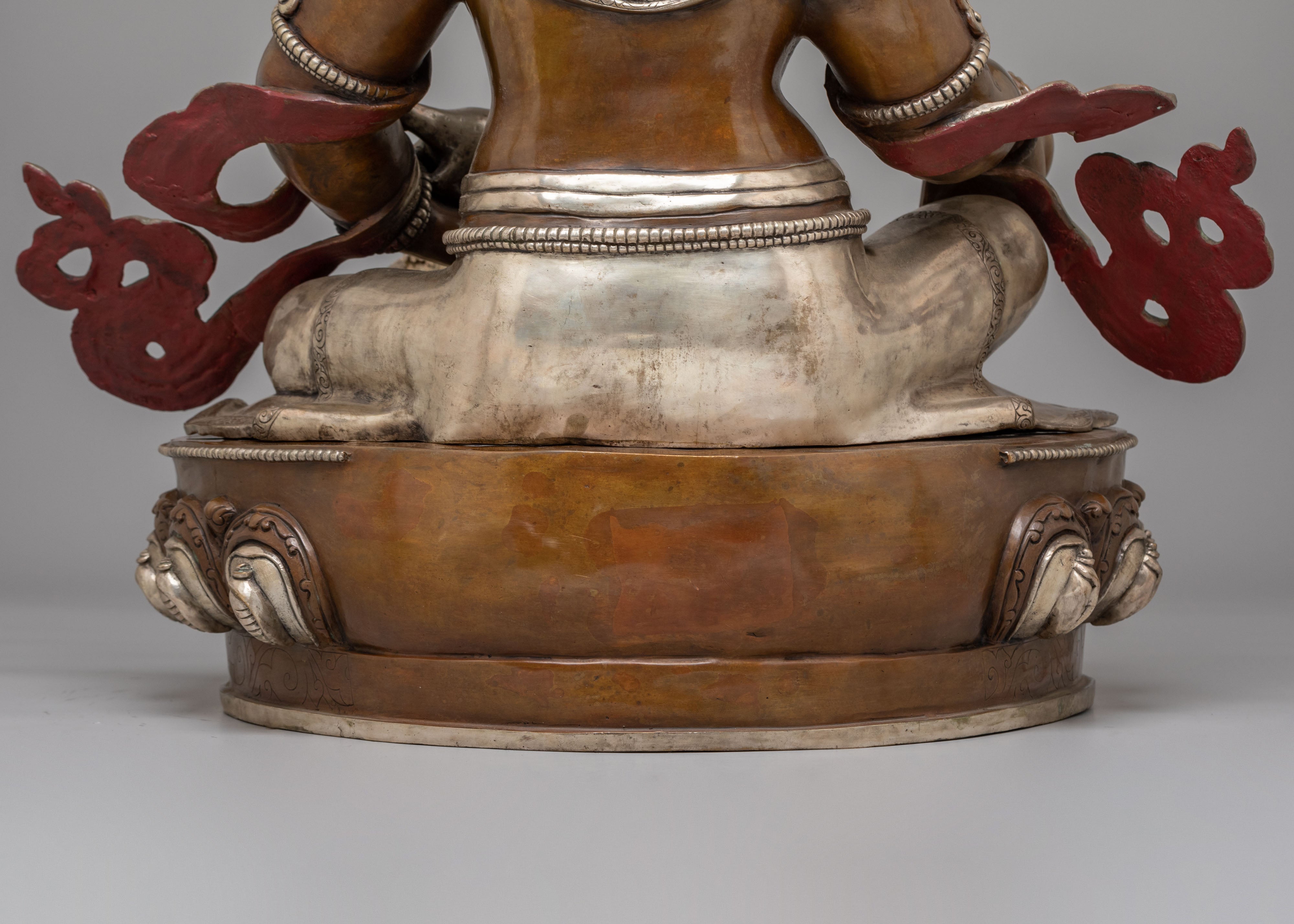 Sacred Dzambhala Statue for Wealth | Traditional Buddhist Art