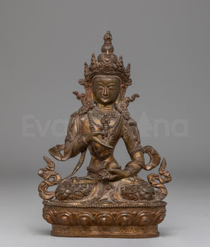 Vajrasattva Handcrafted Sacred Statue