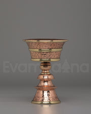 Handcrafted Offering Butter Lamp