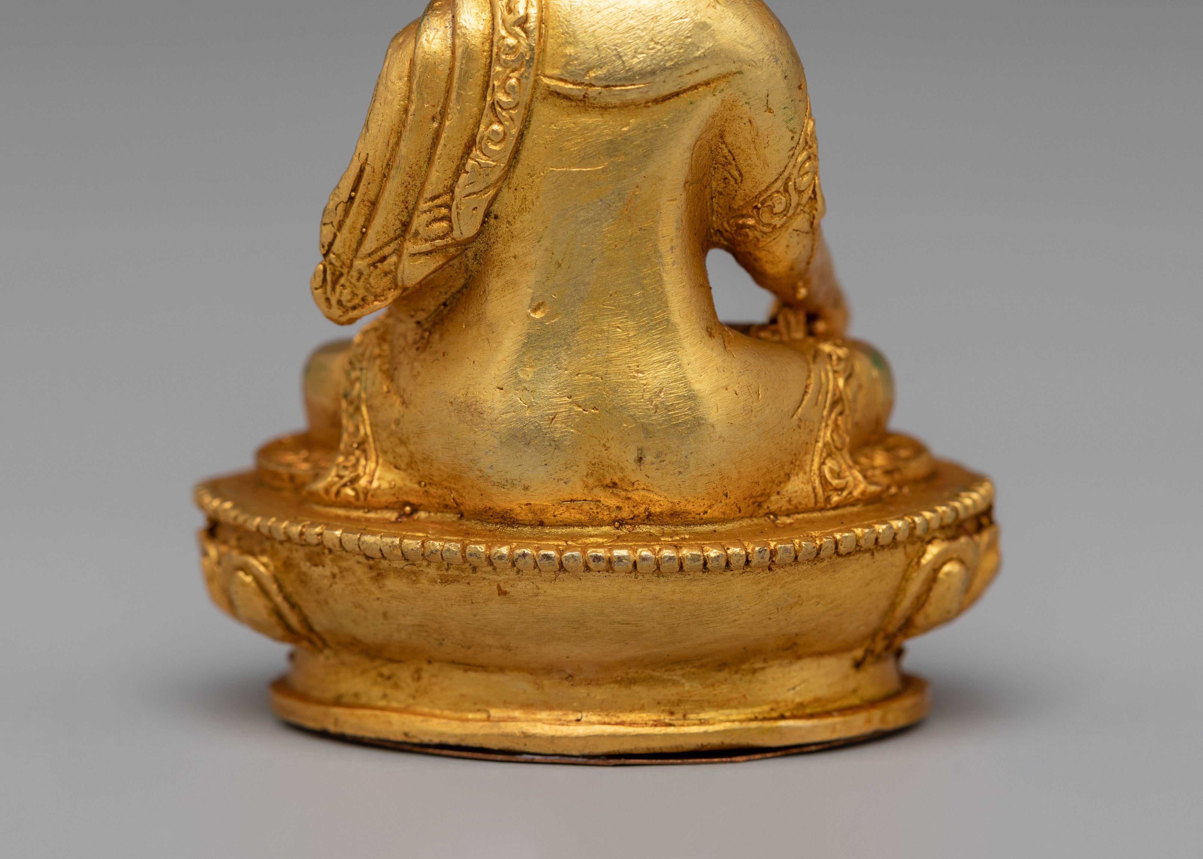 Ratnasambhava Prosperity Buddha Sculpture | Tibetan Buddhist Statue