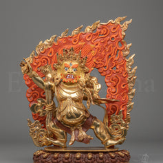 Wrathful Vajrapani Deity Statue