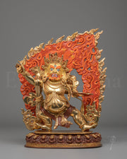 Wrathful Vajrapani Deity Statue