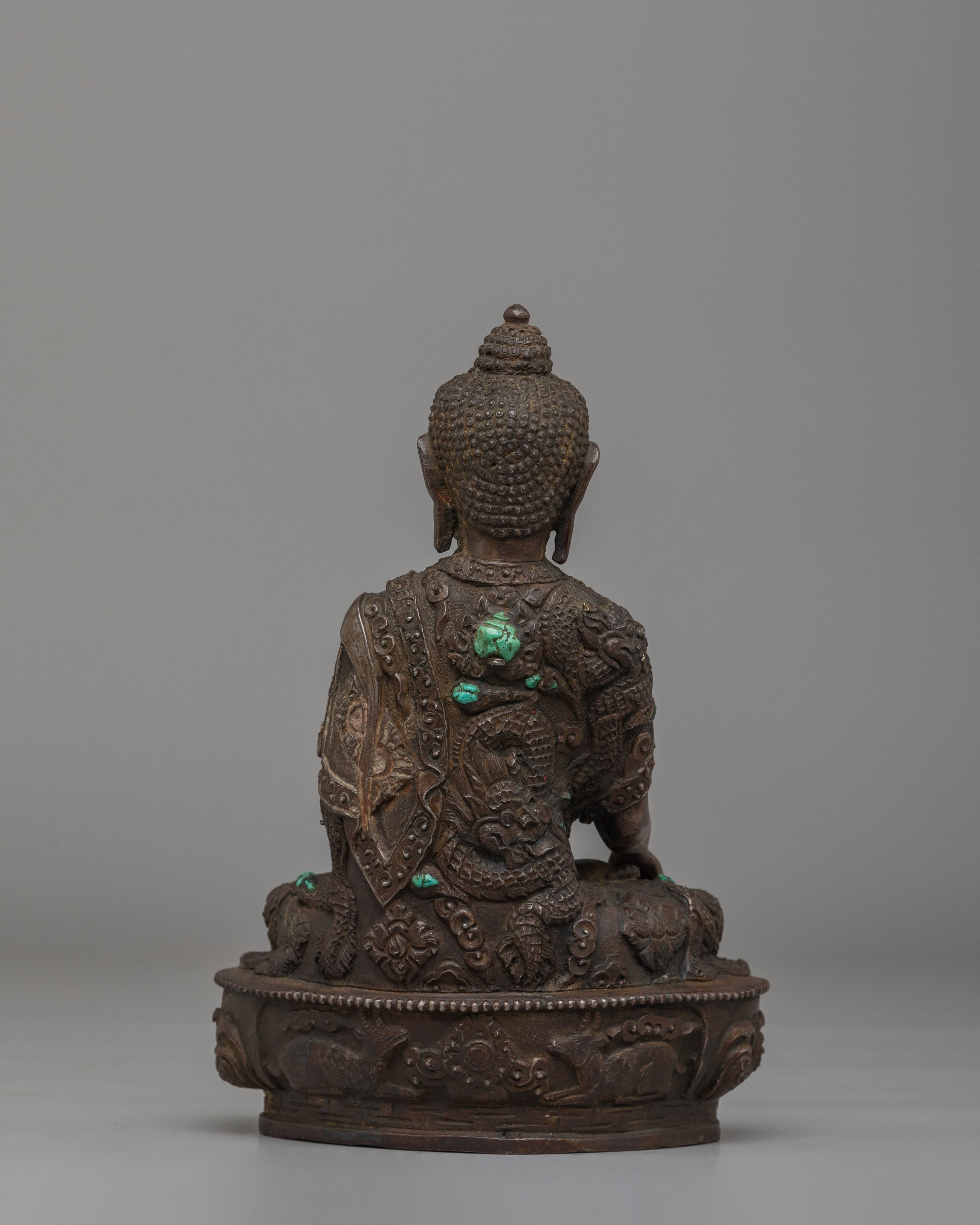 Enlightenment Shakyamuni Buddha Statue | Iron Buddha