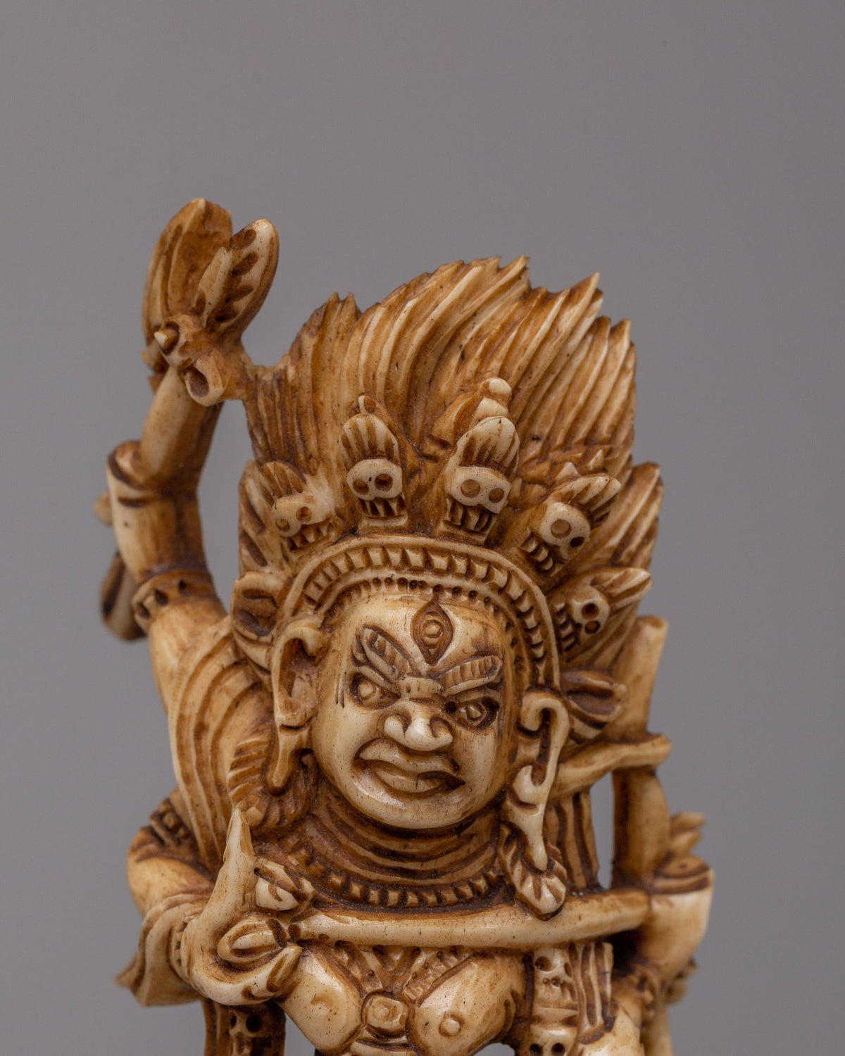 Himalayan Bone Sculpture | Handcrafted Artwork