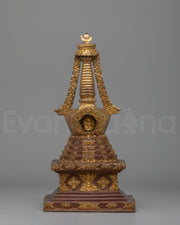 Sacred Altar Lotus Blossom Stupa