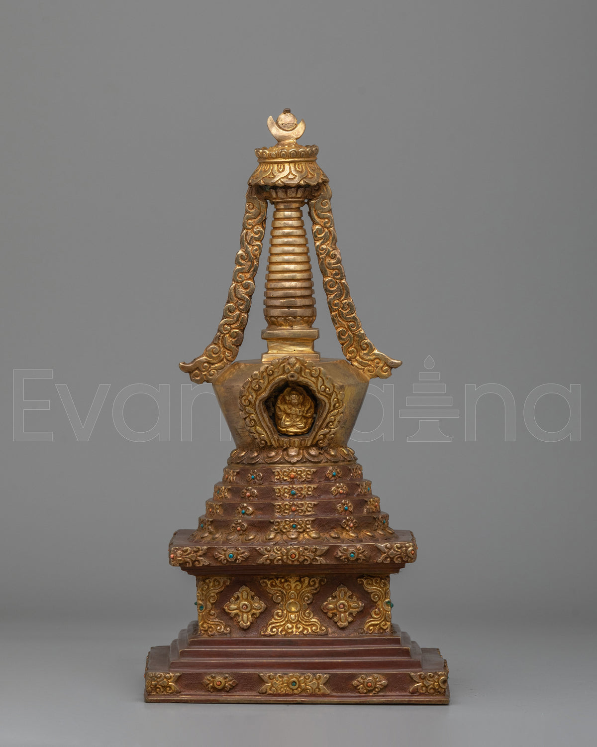 Sacred Altar Lotus Blossom Stupa