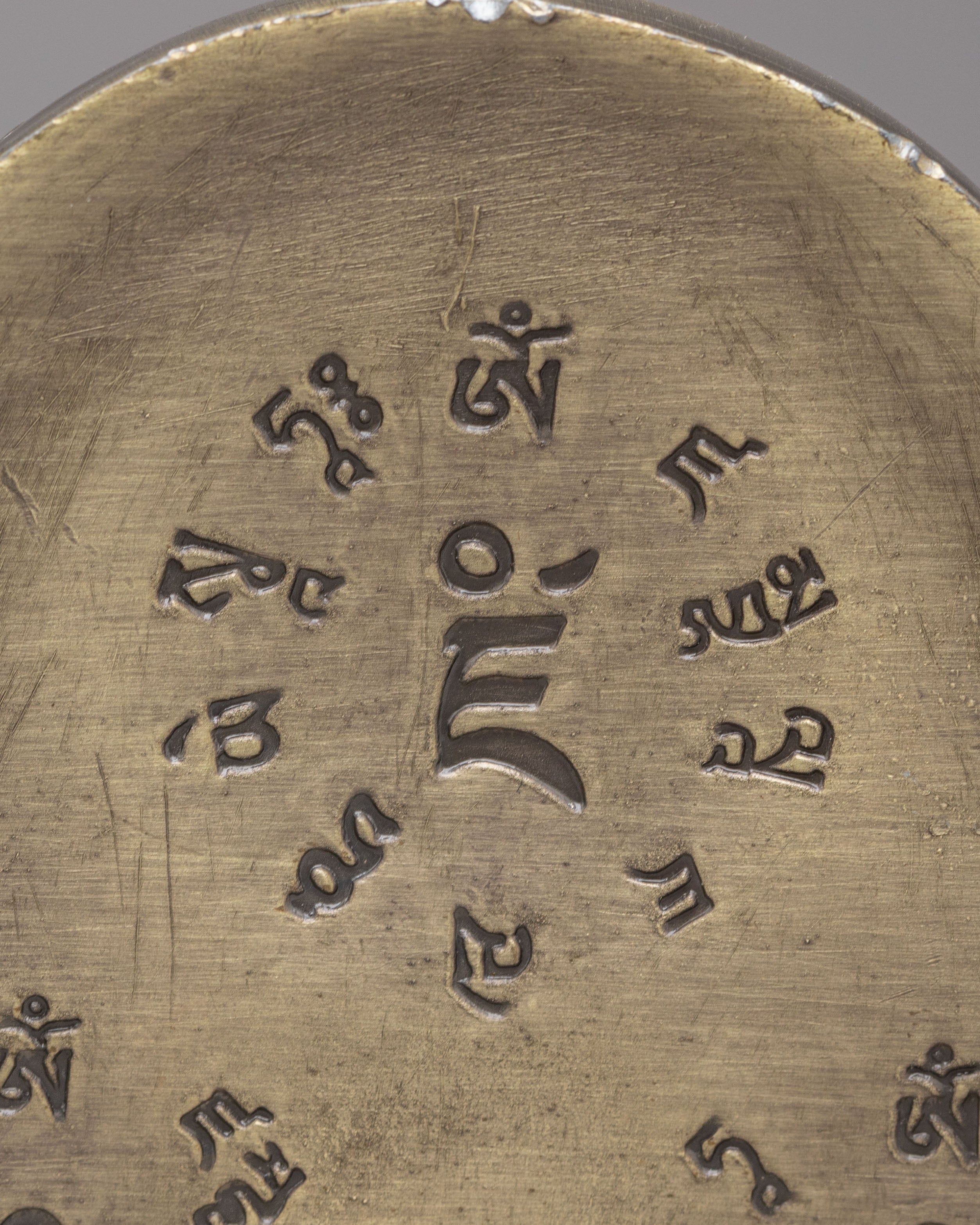 Handcrafted Dzambhala Offering Bowl | Buddhist Wealth Ritual Vessel