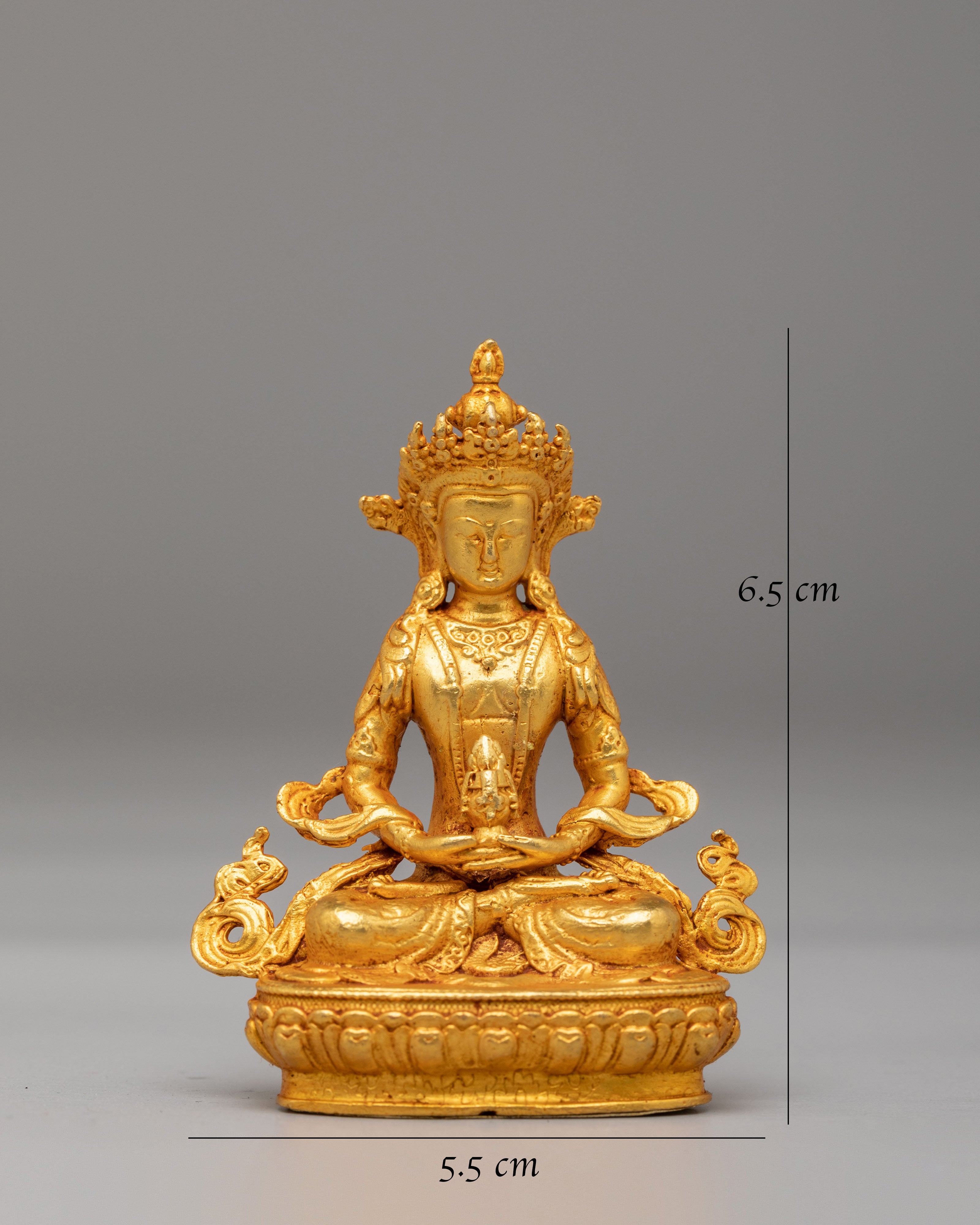 Amitayus Buddha Longevity Statue | Sacred Altar Decor for Meditation