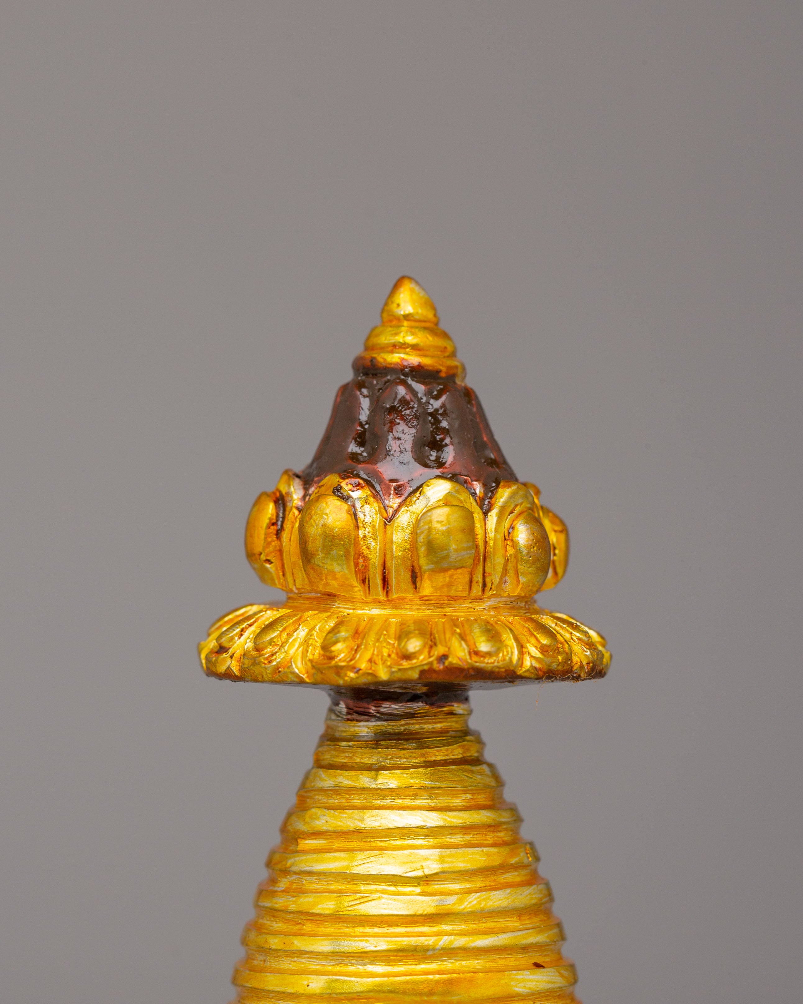 Sacred Kadampa Stupa | Tibetan Buddhist Stupa for Meditation and Altar Decor