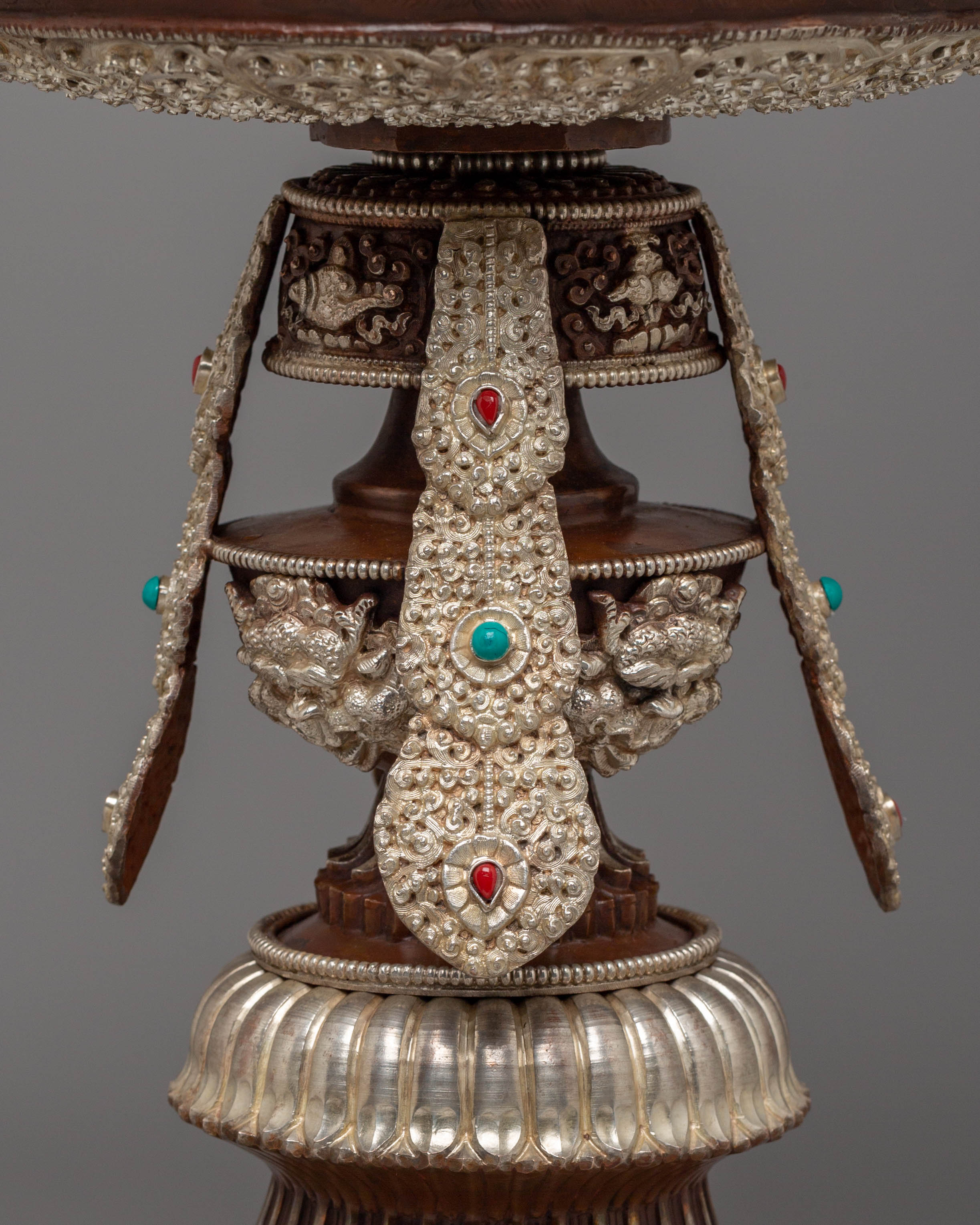 Sacred Tibetan Light Butter Lamp | Handmade Spiritual Decor