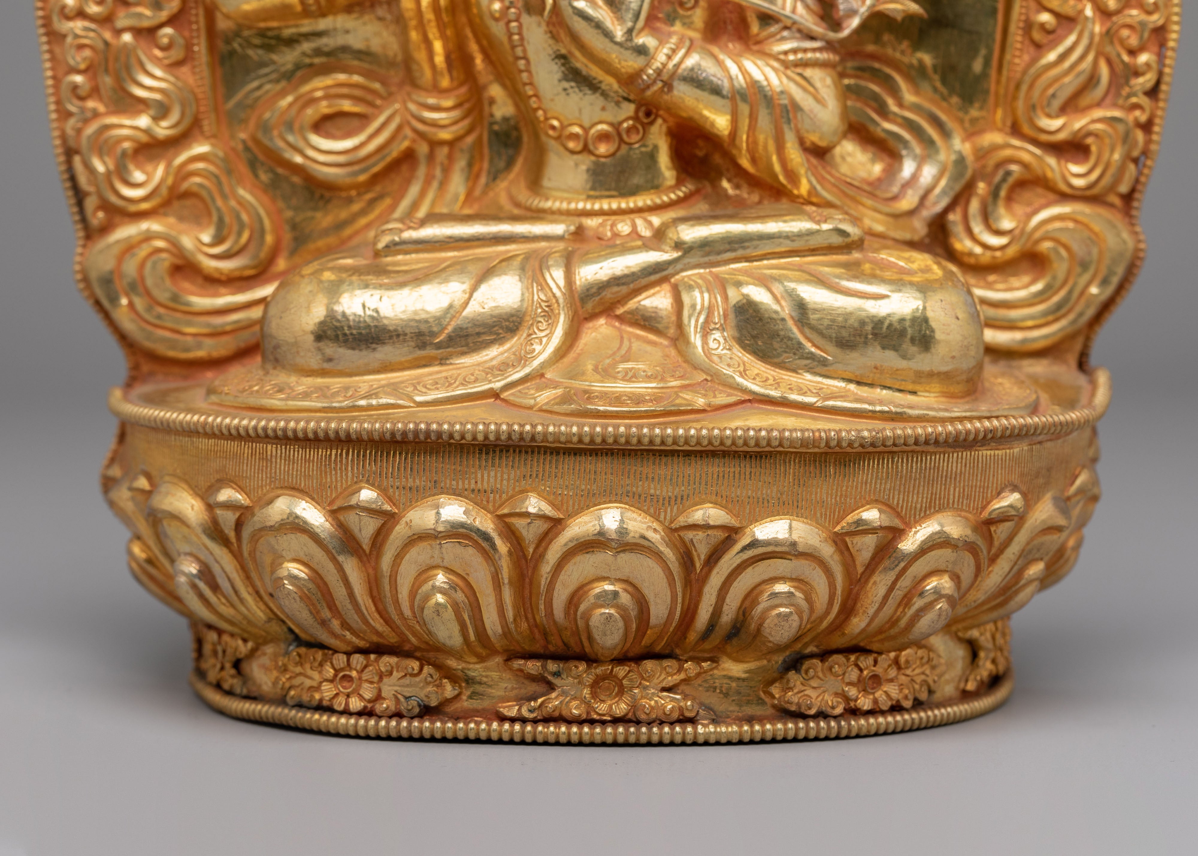 Spiritual Manjushri Sculpture | A Symbol of Wisdom and Enlightenment