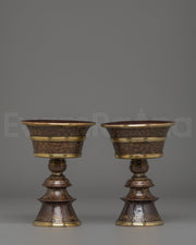Butter Lamp Set