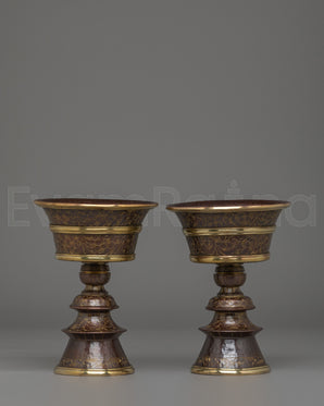 Butter Lamp Set