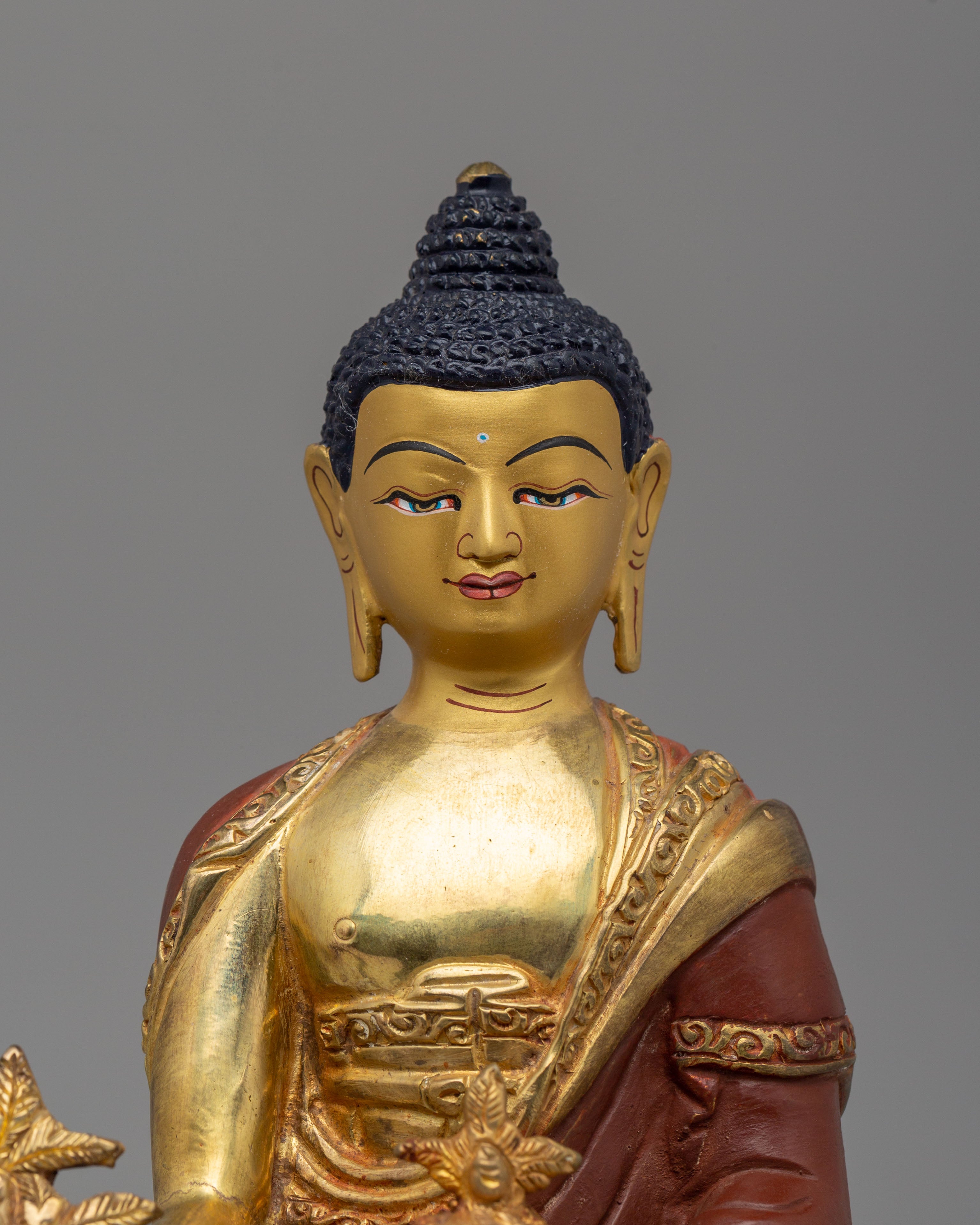 Medicine Buddha Healing Deity Statue | Tibetan Artwork