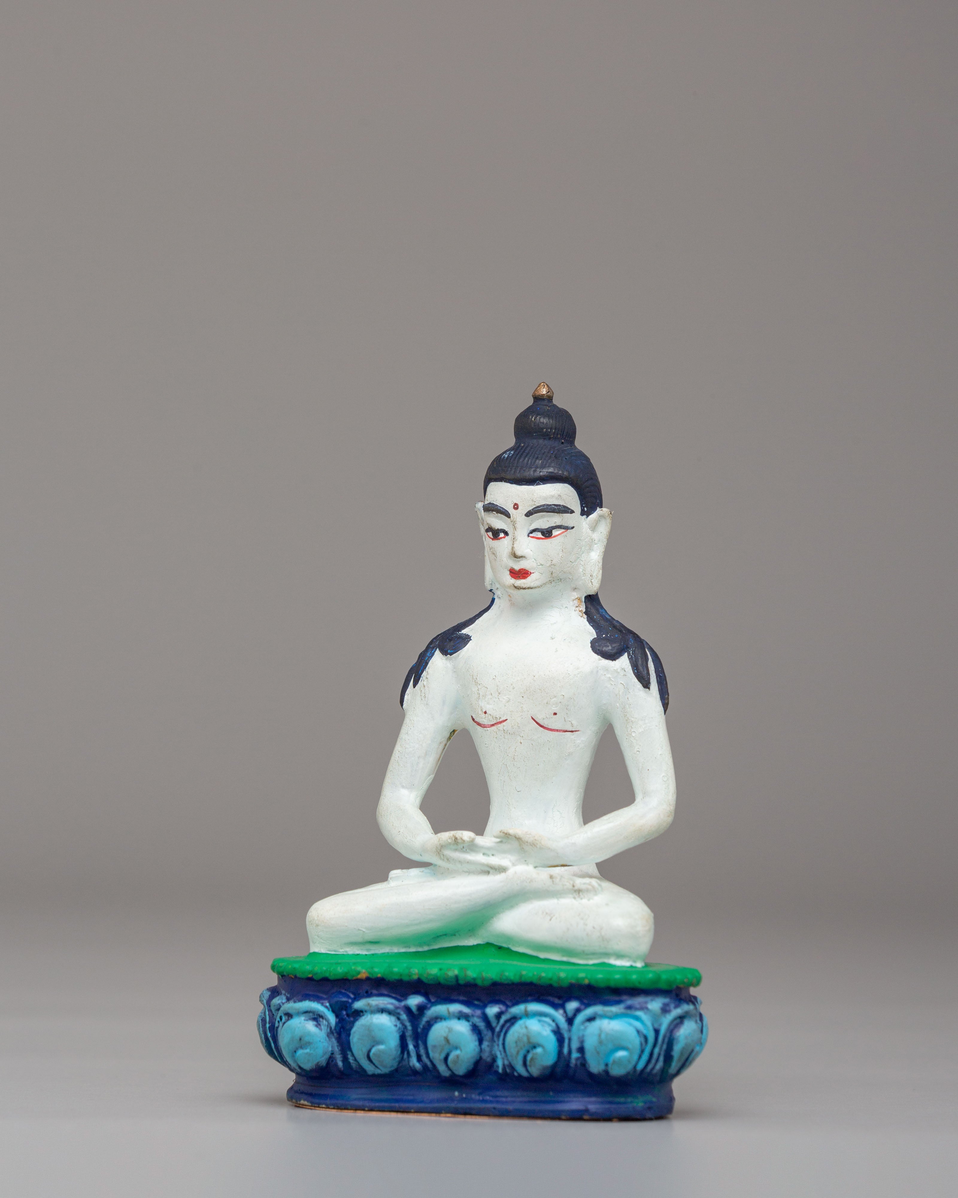 Sacred Tapihrista Meditation Statue | Copper Buddhist Altar Sculpture