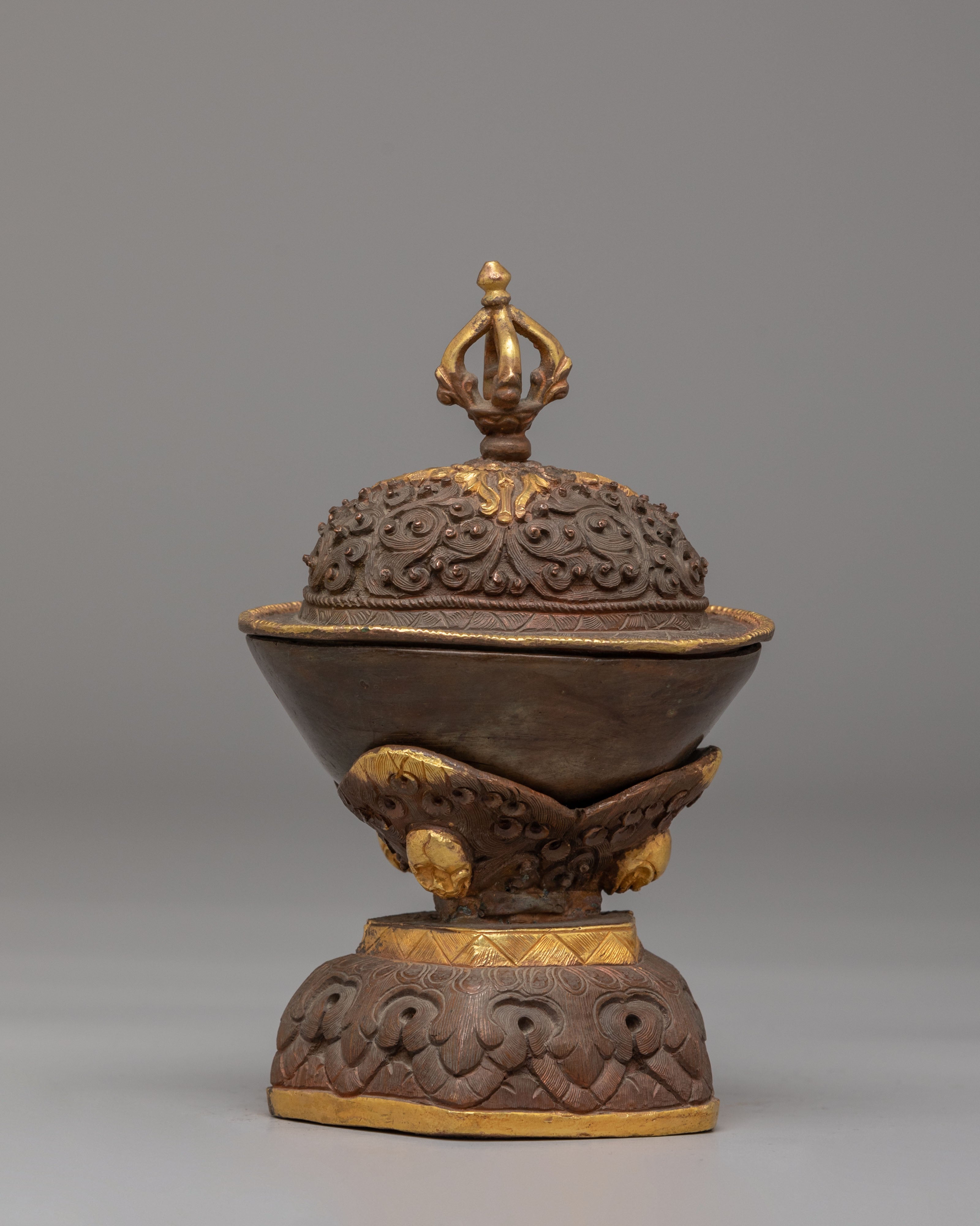 Himalayan Tantric Kapala Cup | Spiritual Ritual Tools