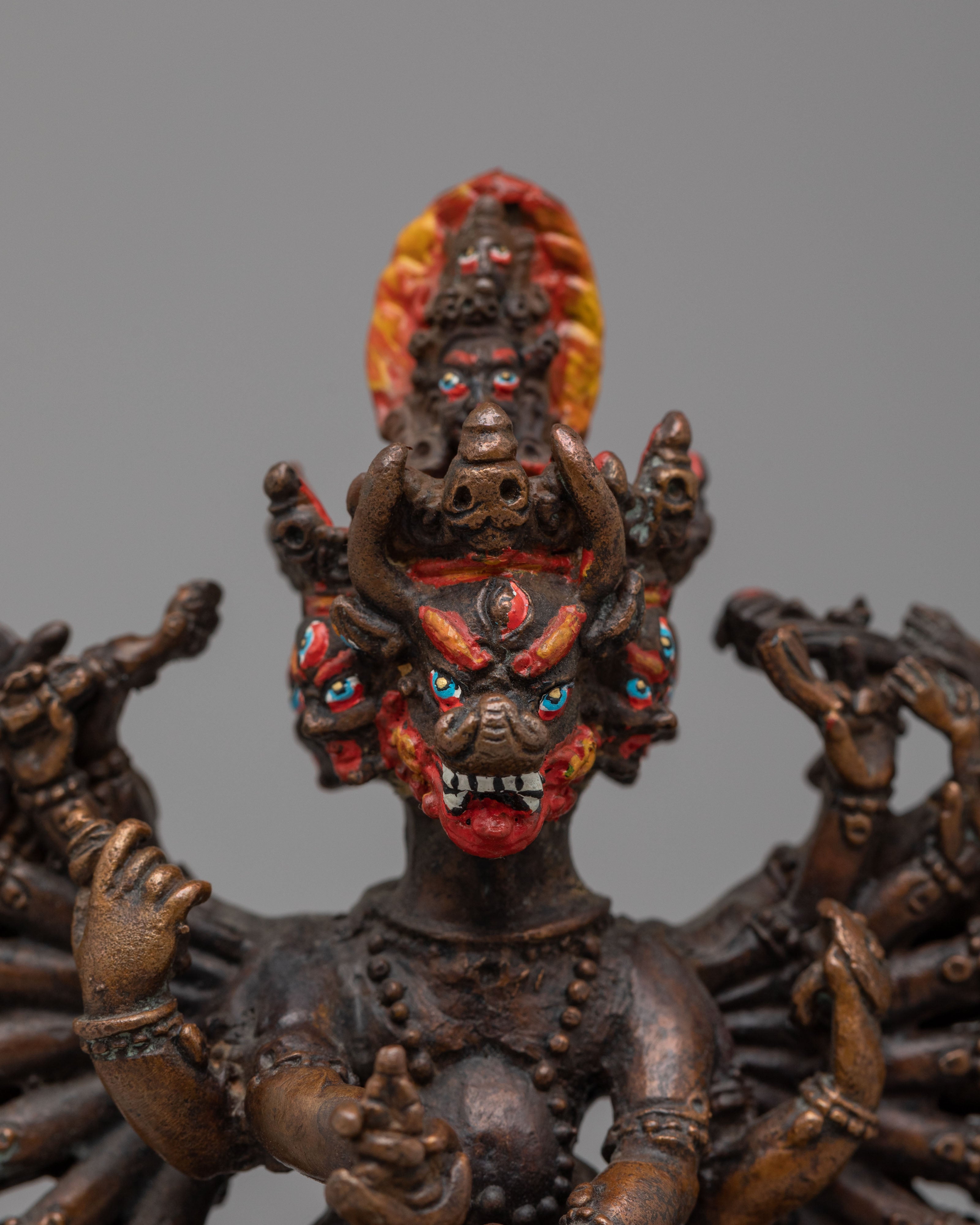Yamantaka Statue for Protection | Wrathful Protector Deity