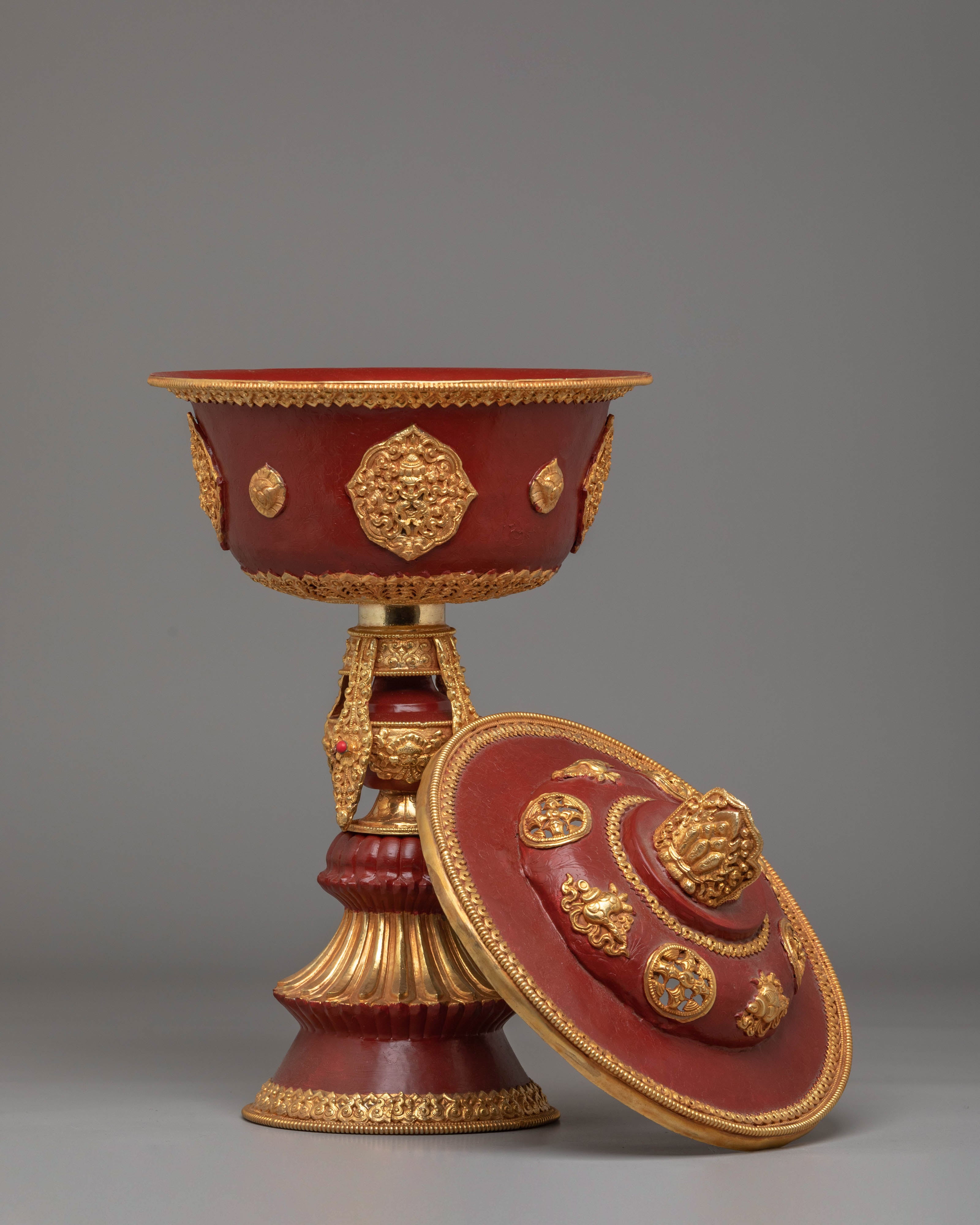 Tibetan Butter Lamp for Offering | Spiritual Altar Decor
