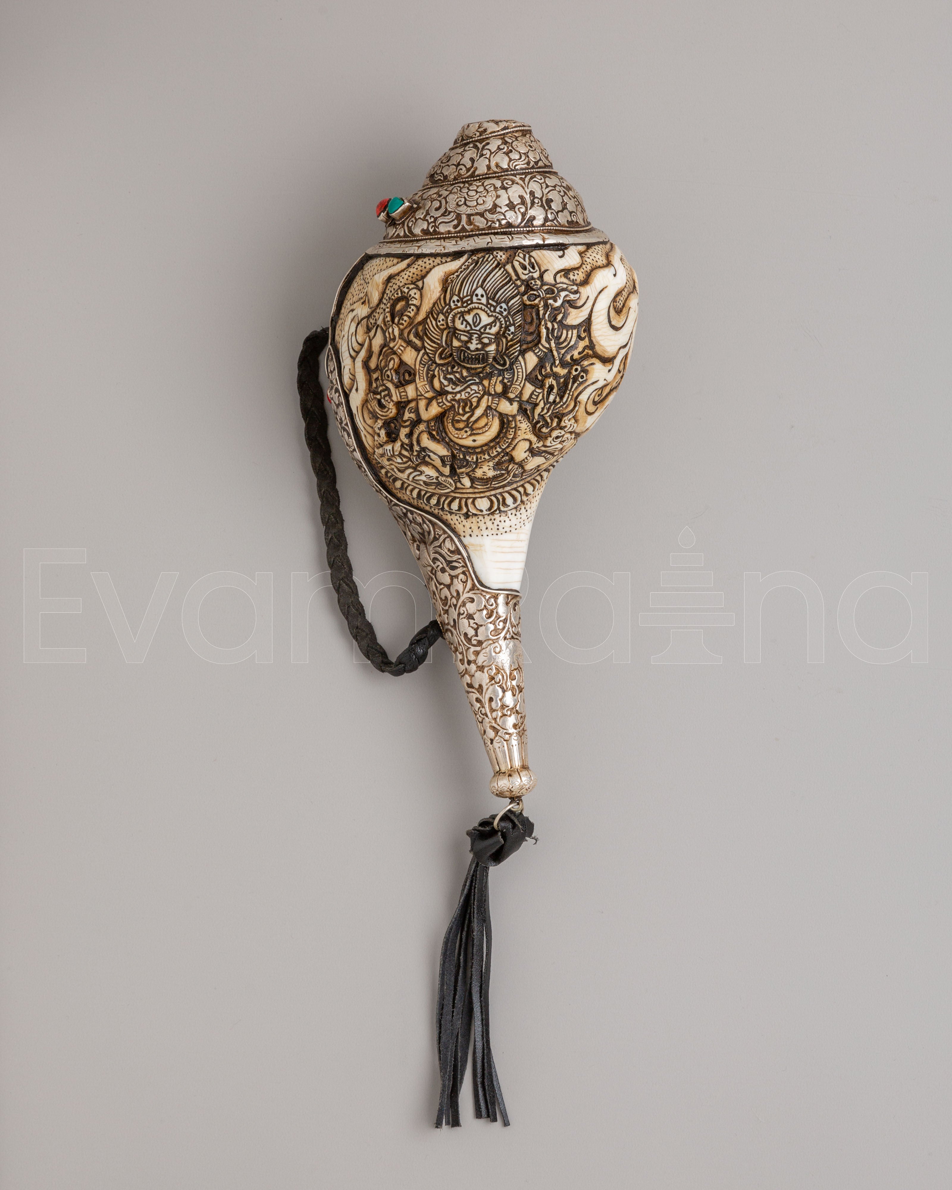 Spiritual Six-Armed Mahakala Conch