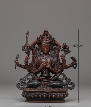 Tibetan Cundi Bodhisattva Sculpture