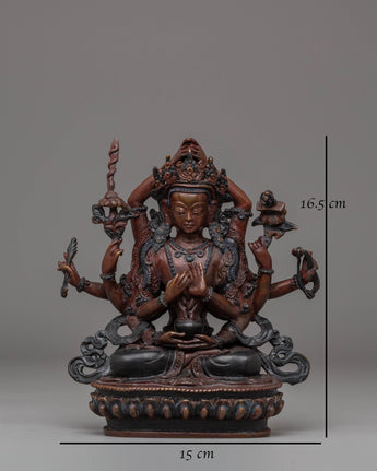 Tibetan Cundi Bodhisattva Sculpture