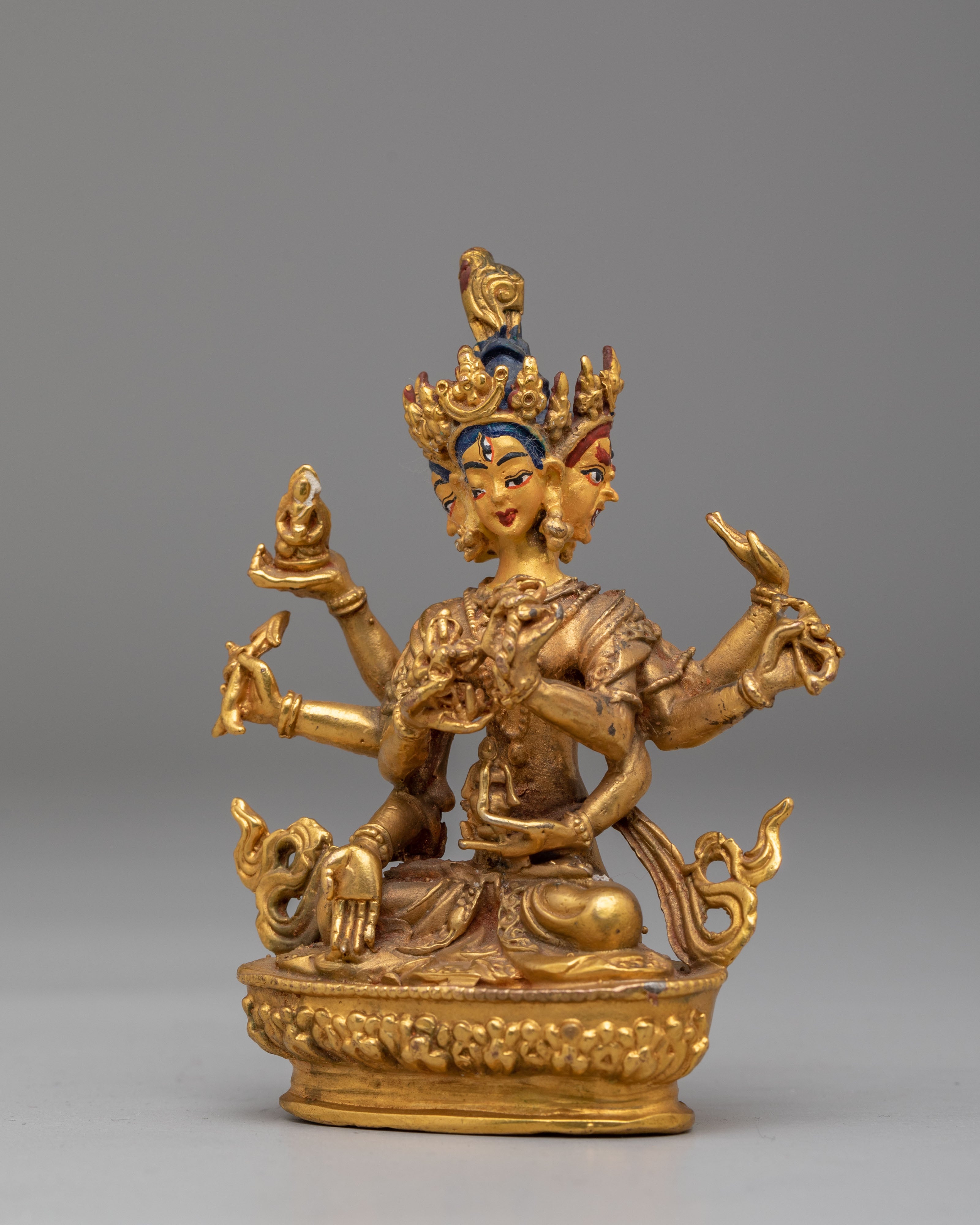Himalayan Namgyalma Statue | Tibetan Sculpture for Spiritual Protection