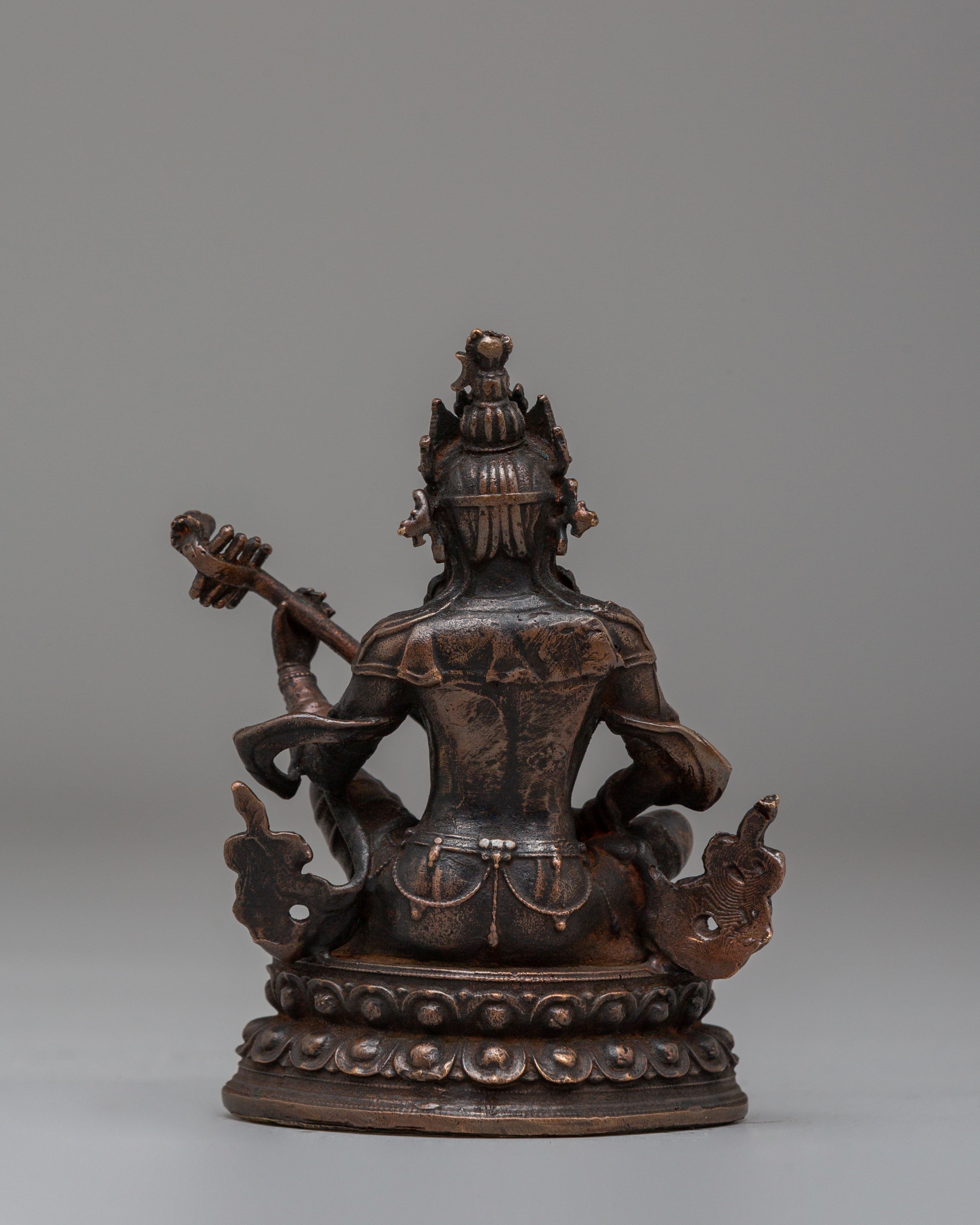 Saraswati Decor Statue | Handcrafted Bronze Statue for Home Decor