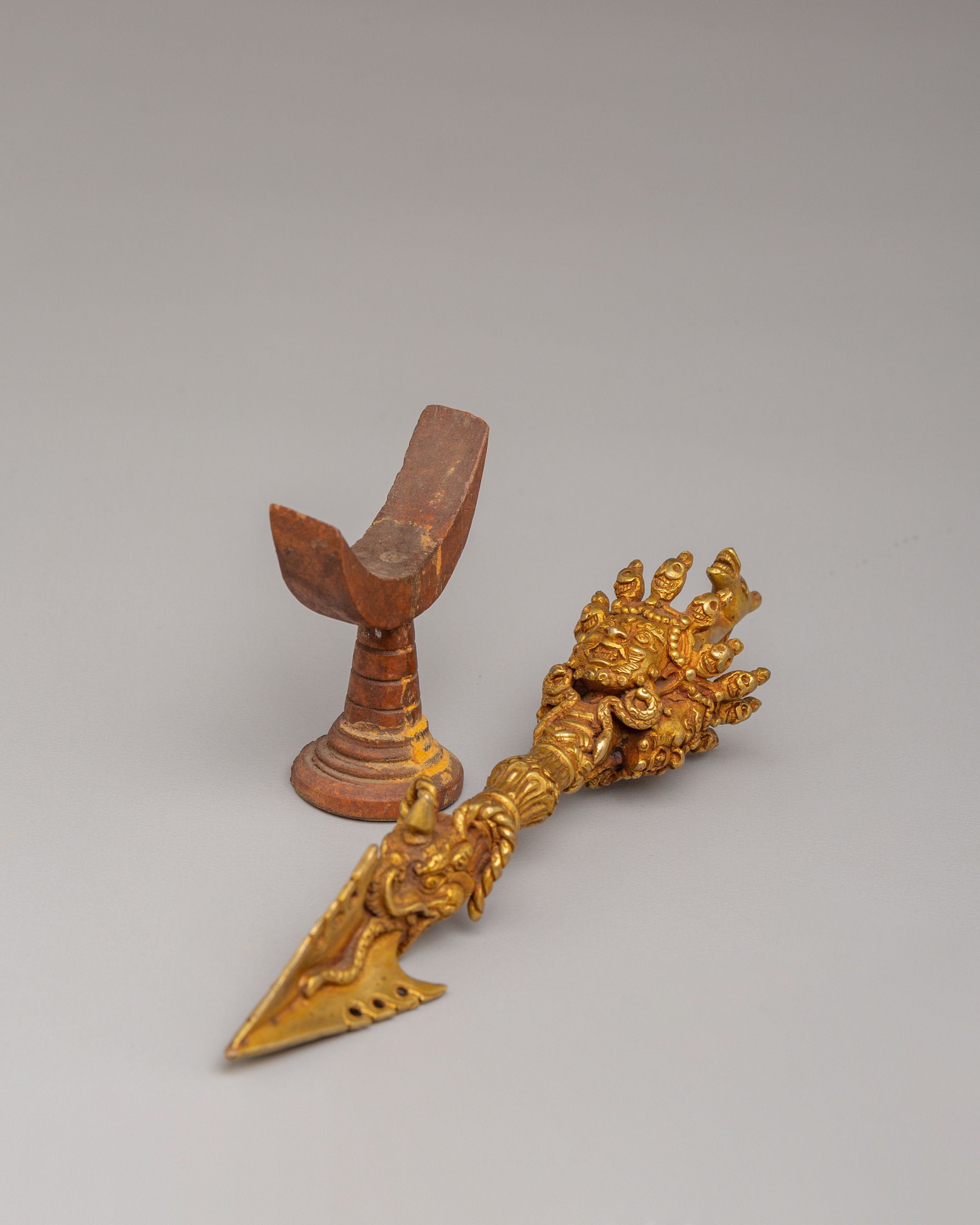 Sacred Vajrayana Phurba Dagger | Tibetan Ritual Dagger