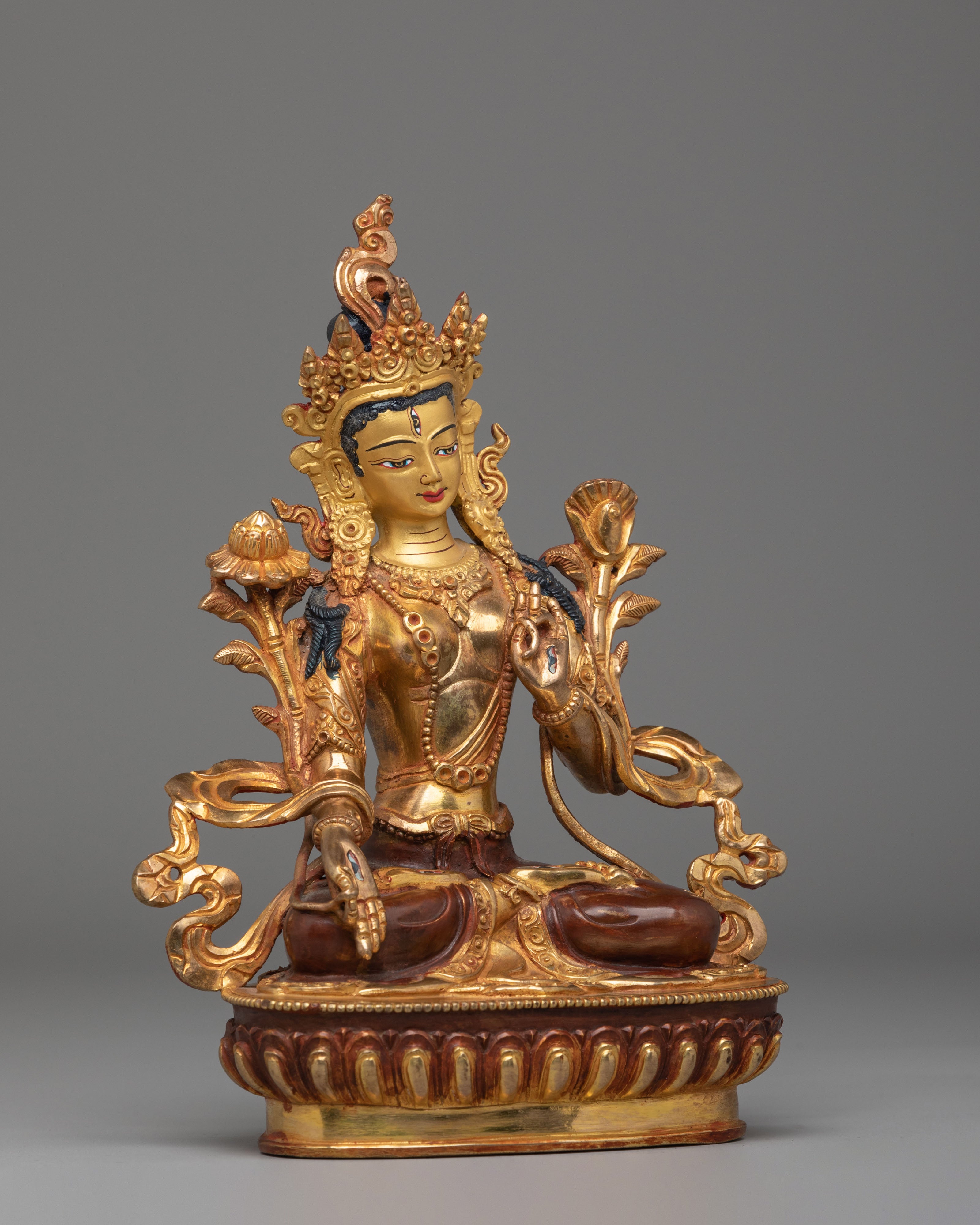 Healing and Longevity White Tara Statue | Himalayan Art
