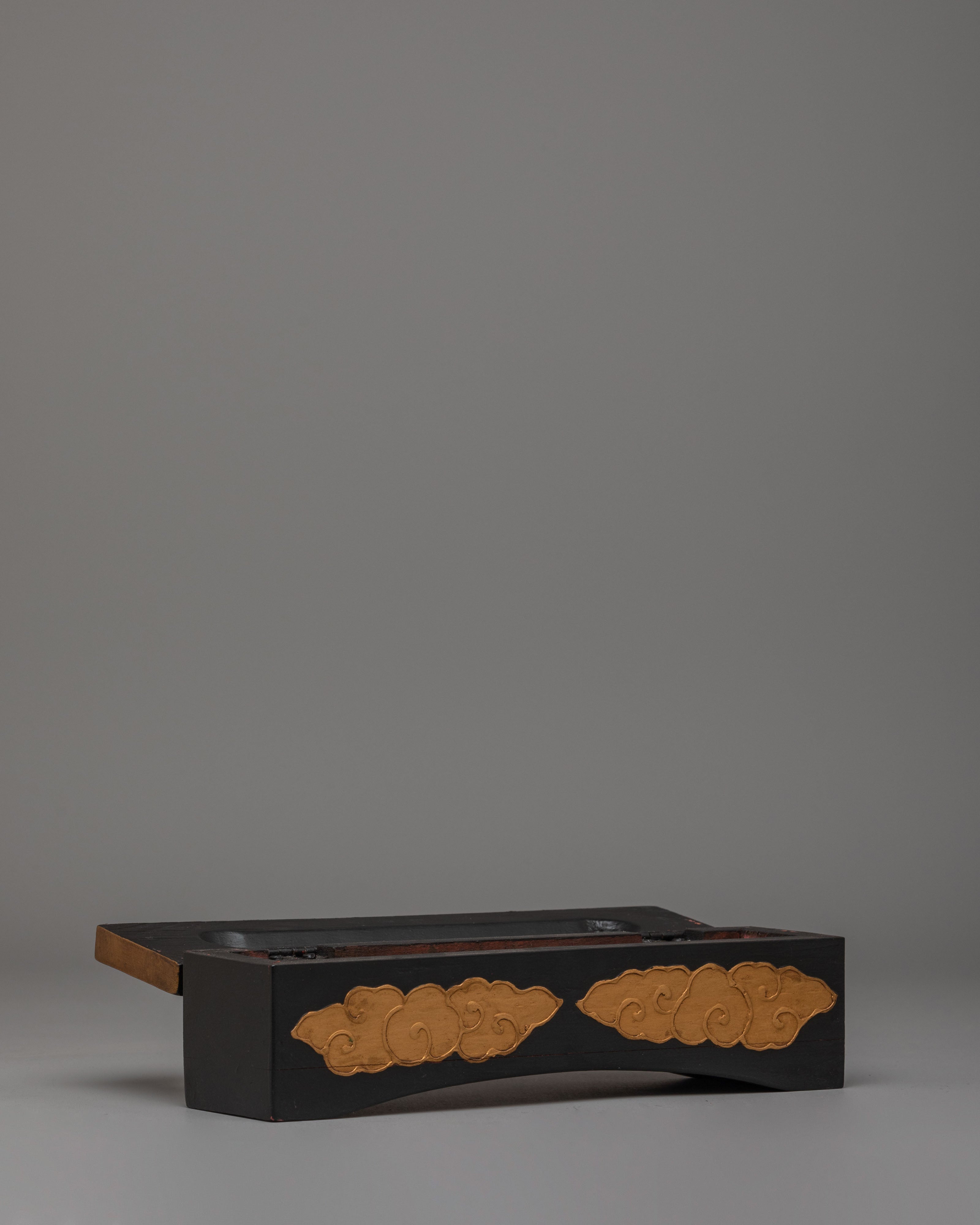 Buddhist Wooden Incense Burner | Spiritual Altar Decor