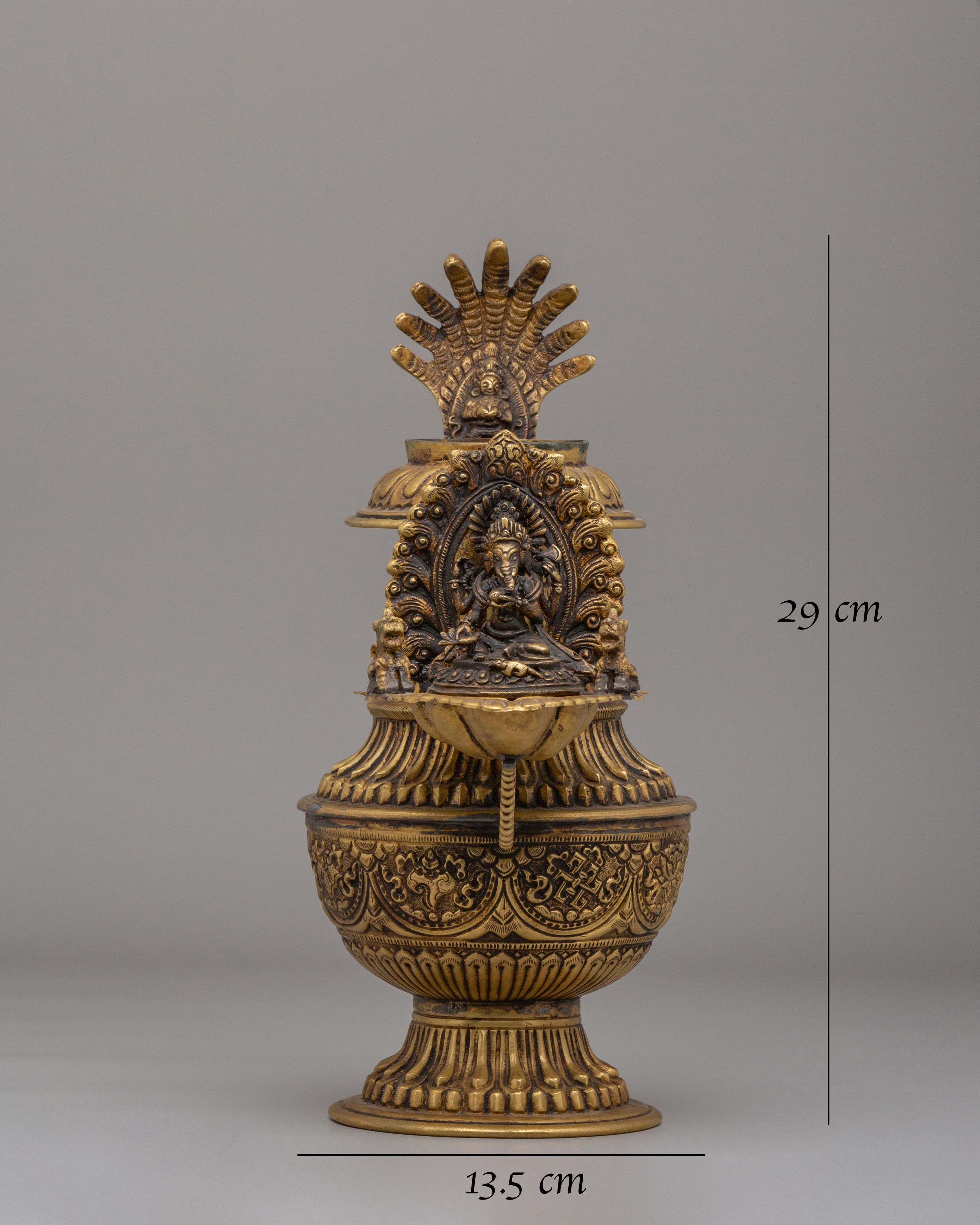 Handmade Ganesha Sukunda | Hindu Deity Sukunda Statue